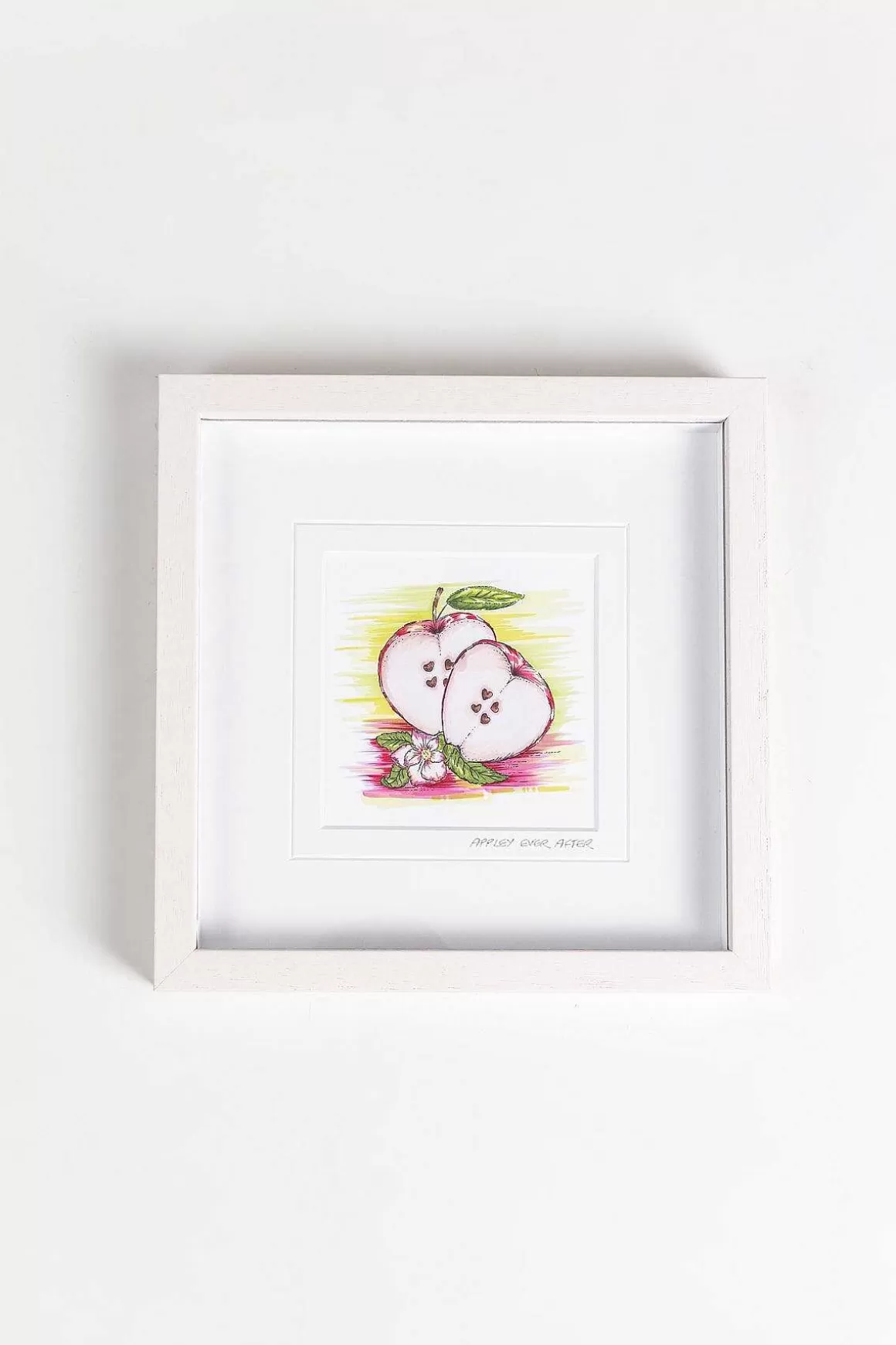 Blue Shoe Gallery Apple-Y Ever After Framed Art Print Sale
