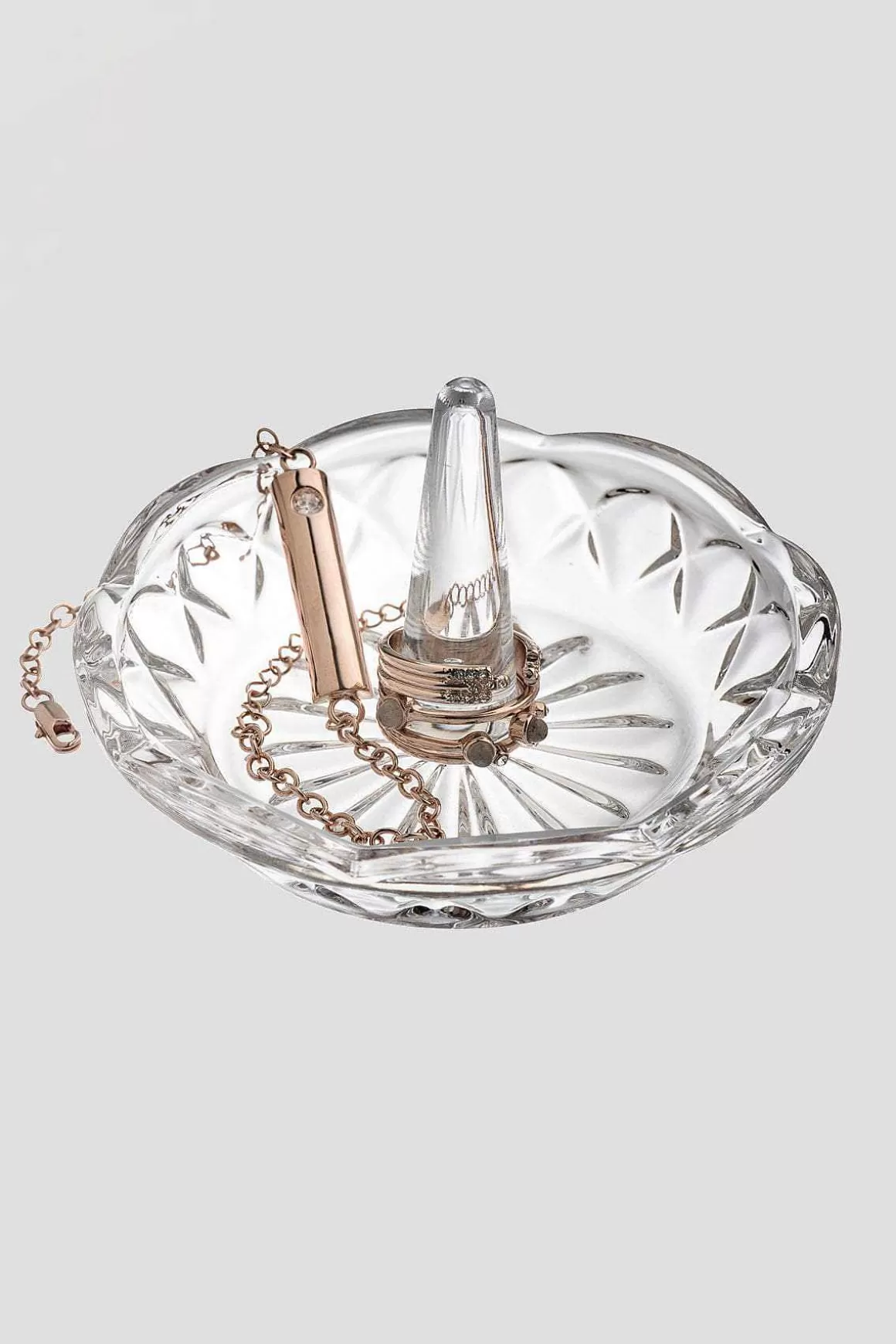 Galway Crystal Ashford Glass Ring Holder Cheap