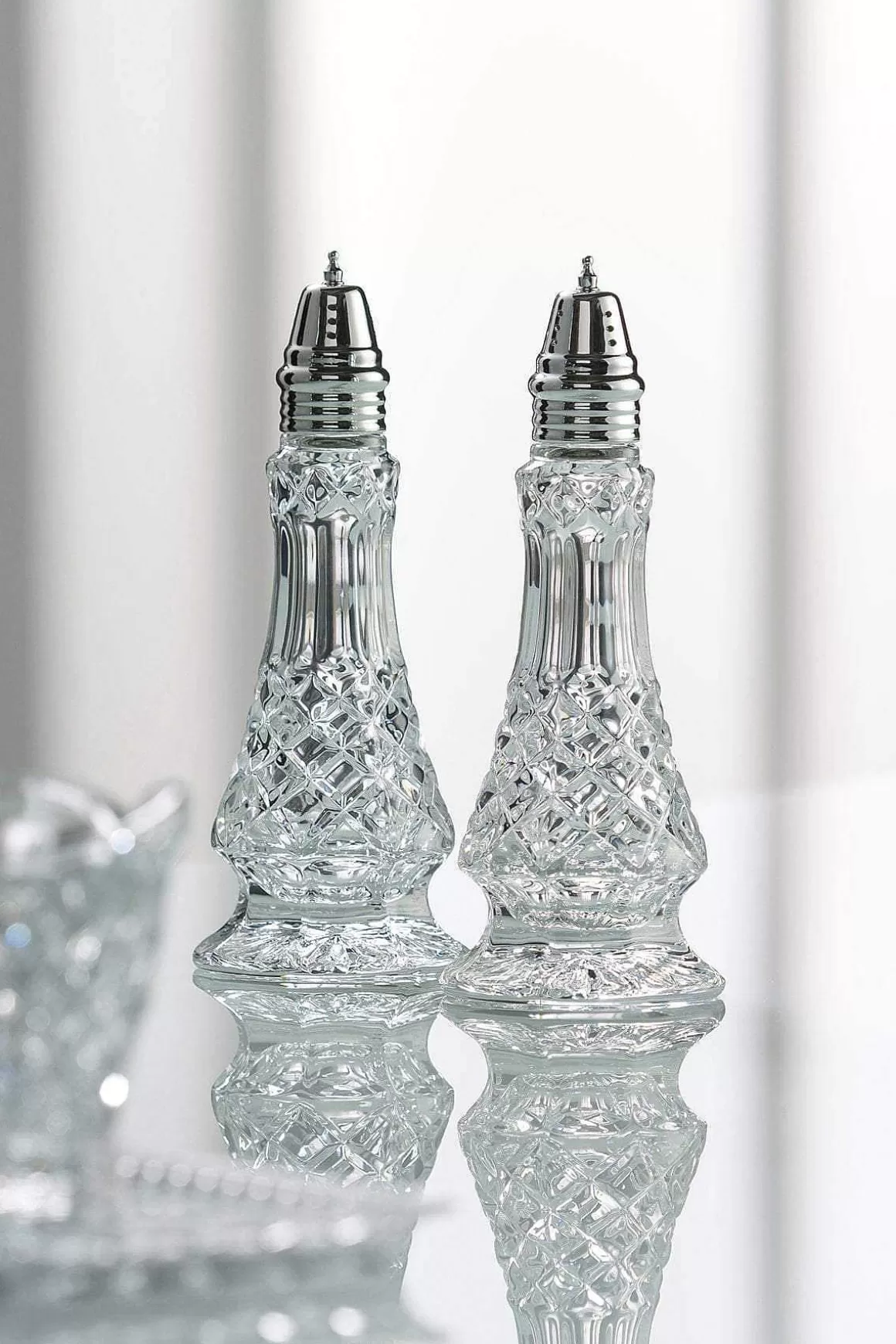 Galway Crystal Ashford Glass Salt & Pepper Set Best