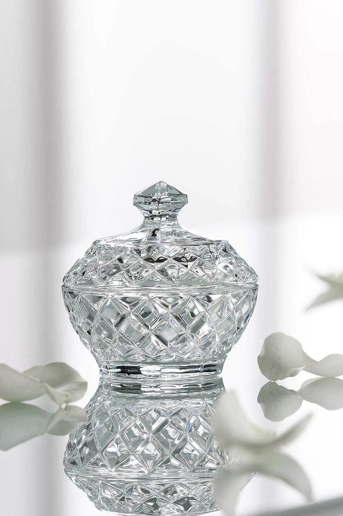 Galway Crystal Ashford Glass Trinket Box Online