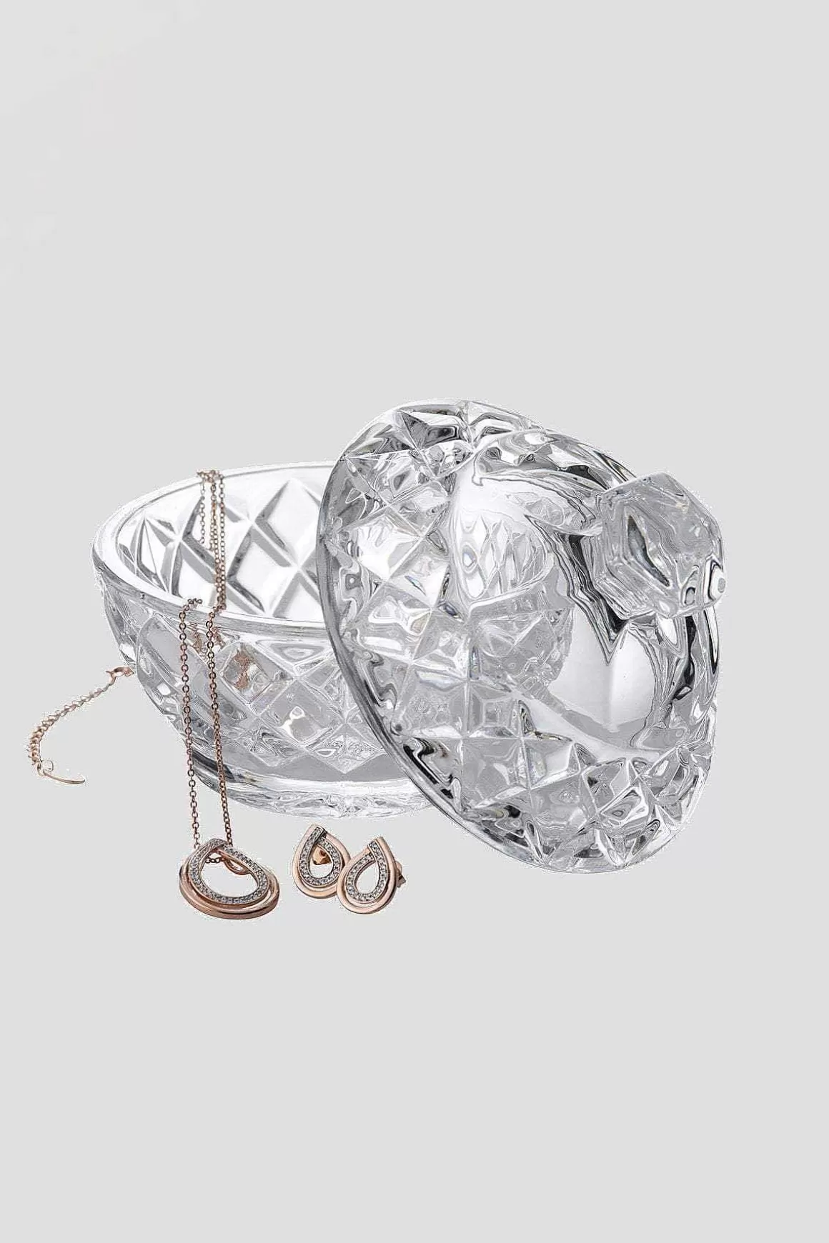Galway Crystal Ashford Glass Trinket Box Online