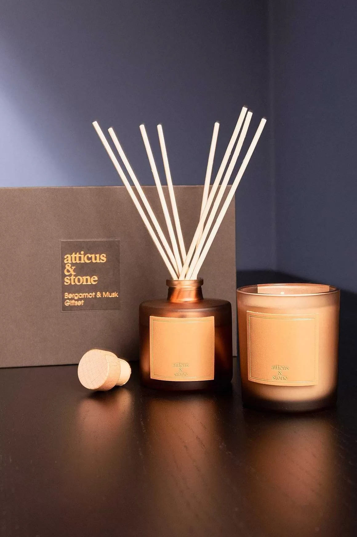 Atticus & Stone Bergamot And Musk Home Fragrance Giftset Flash Sale