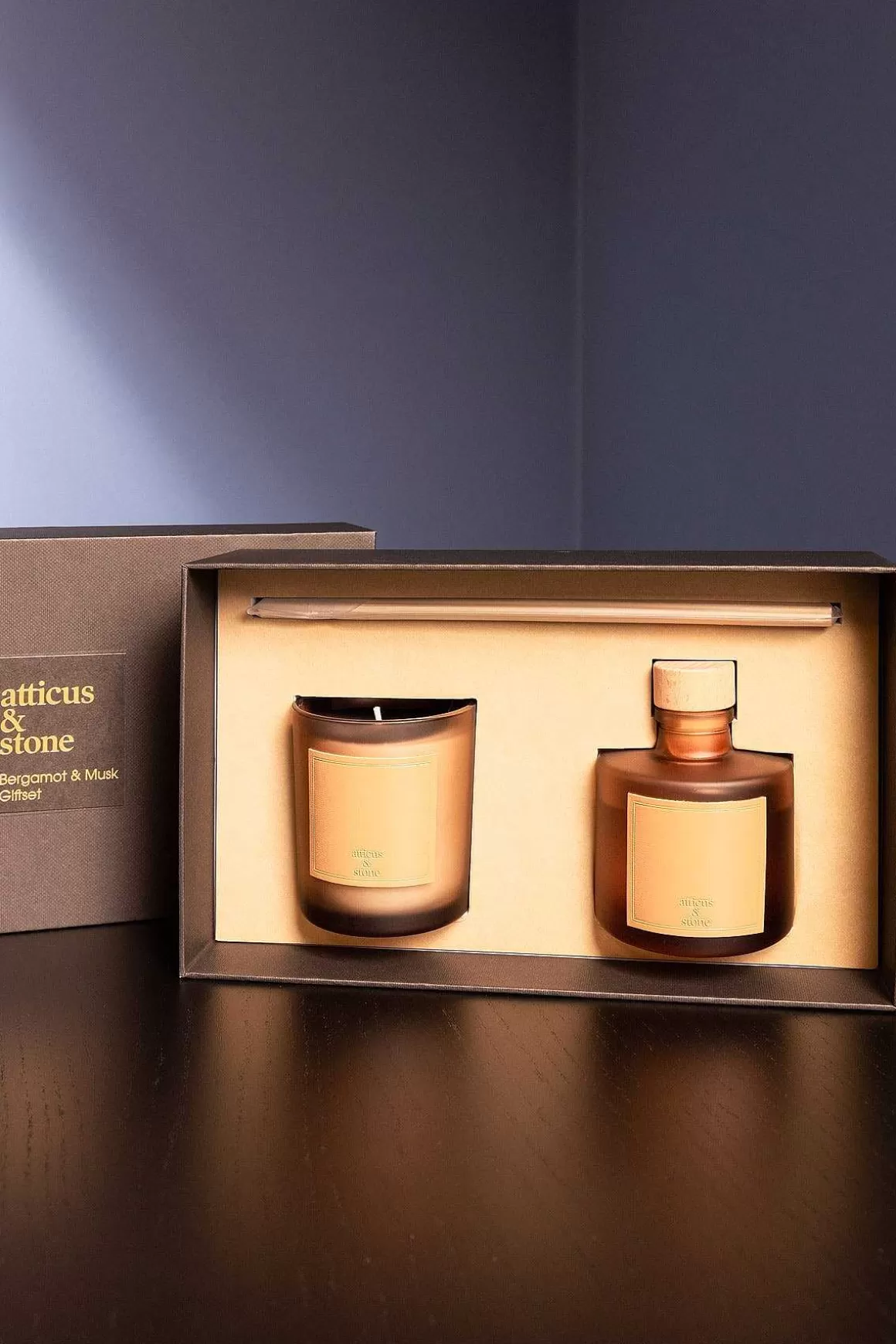 Atticus & Stone Bergamot And Musk Home Fragrance Giftset Flash Sale