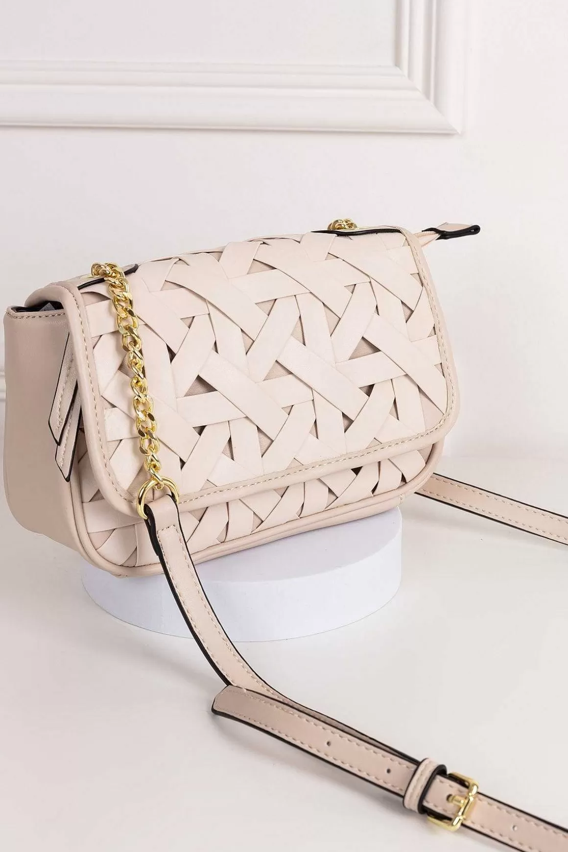 Hampton Betania Woven Flapover Bag Best