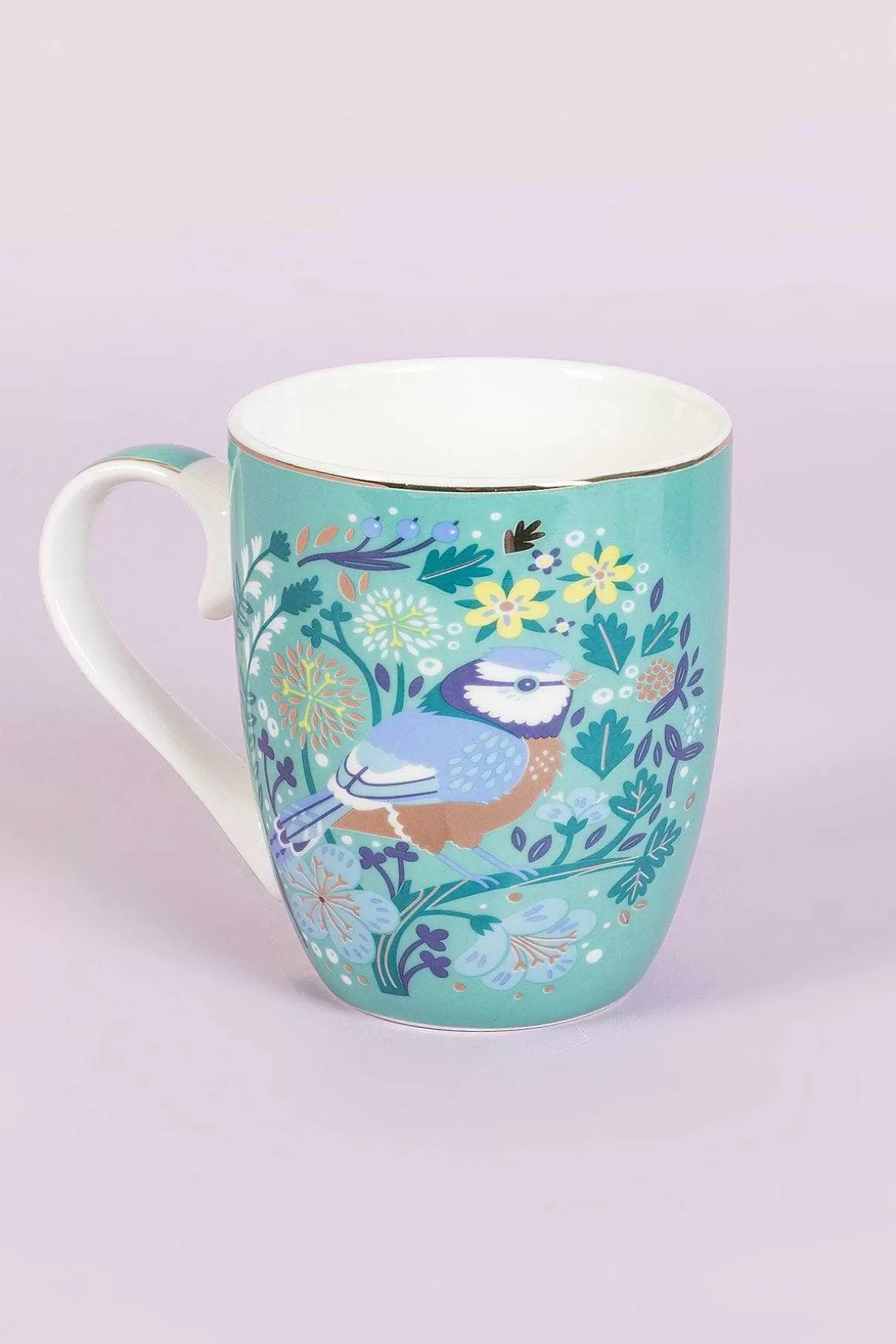 Tipperary Crystal Gift Birdy Mug - Blue Tit Clearance