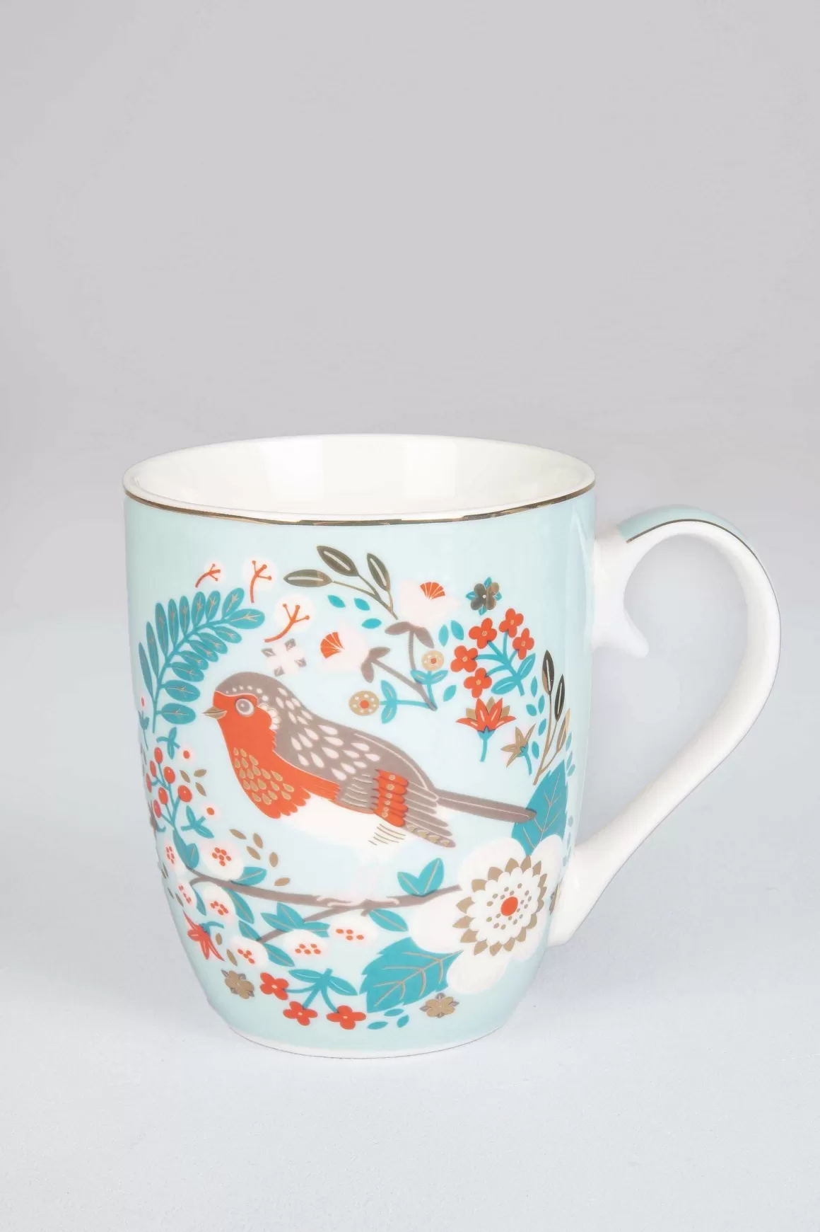 Tipperary Crystal Gift Birdy Mug - Robin Shop