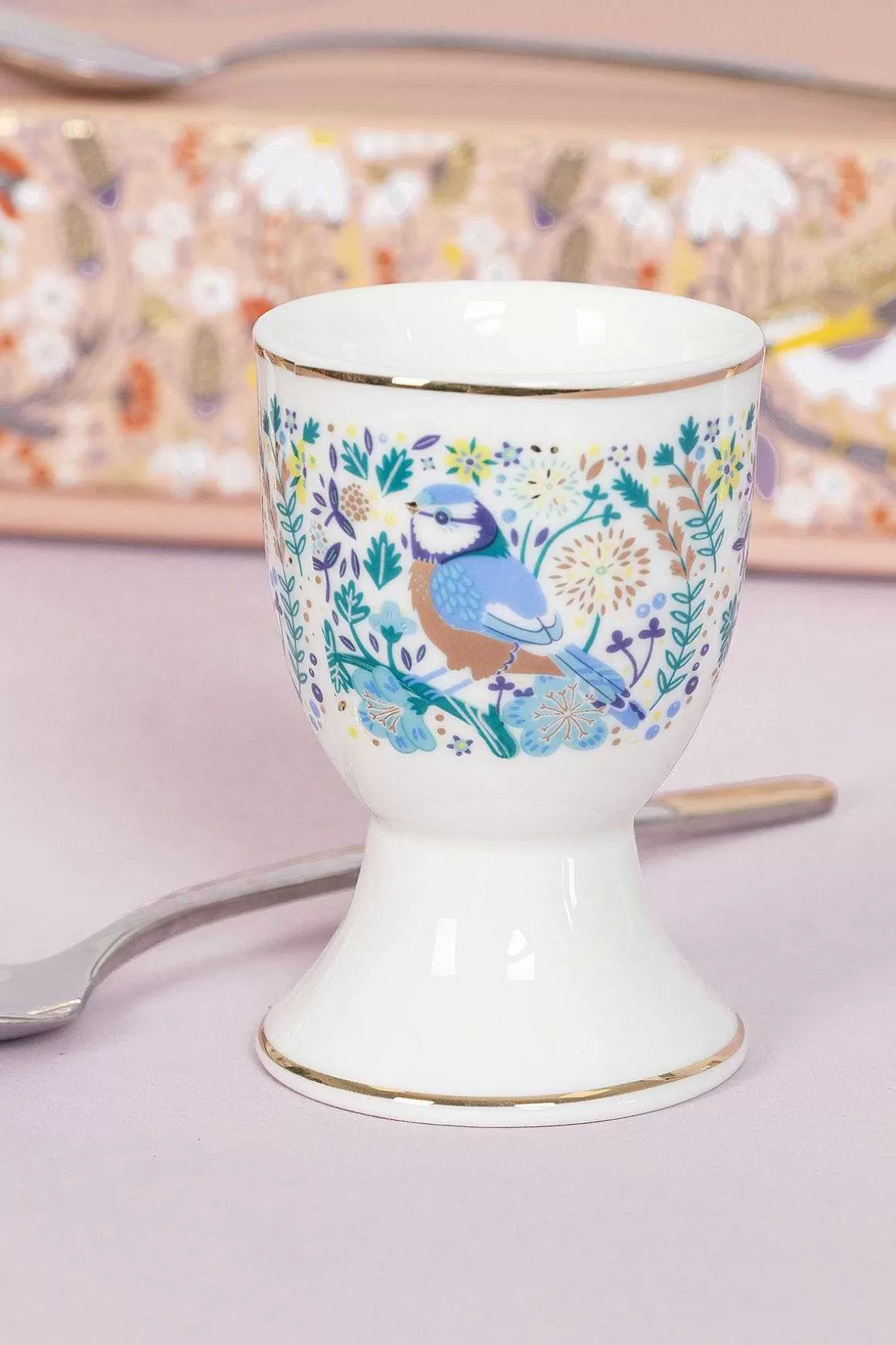 Tipperary Crystal Gift Birdy Set Of 4 Egg Cups Clearance