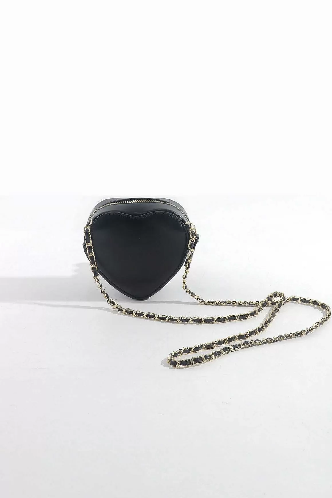 SOUL Accessories Black Heart Crossbody Bag Fashion