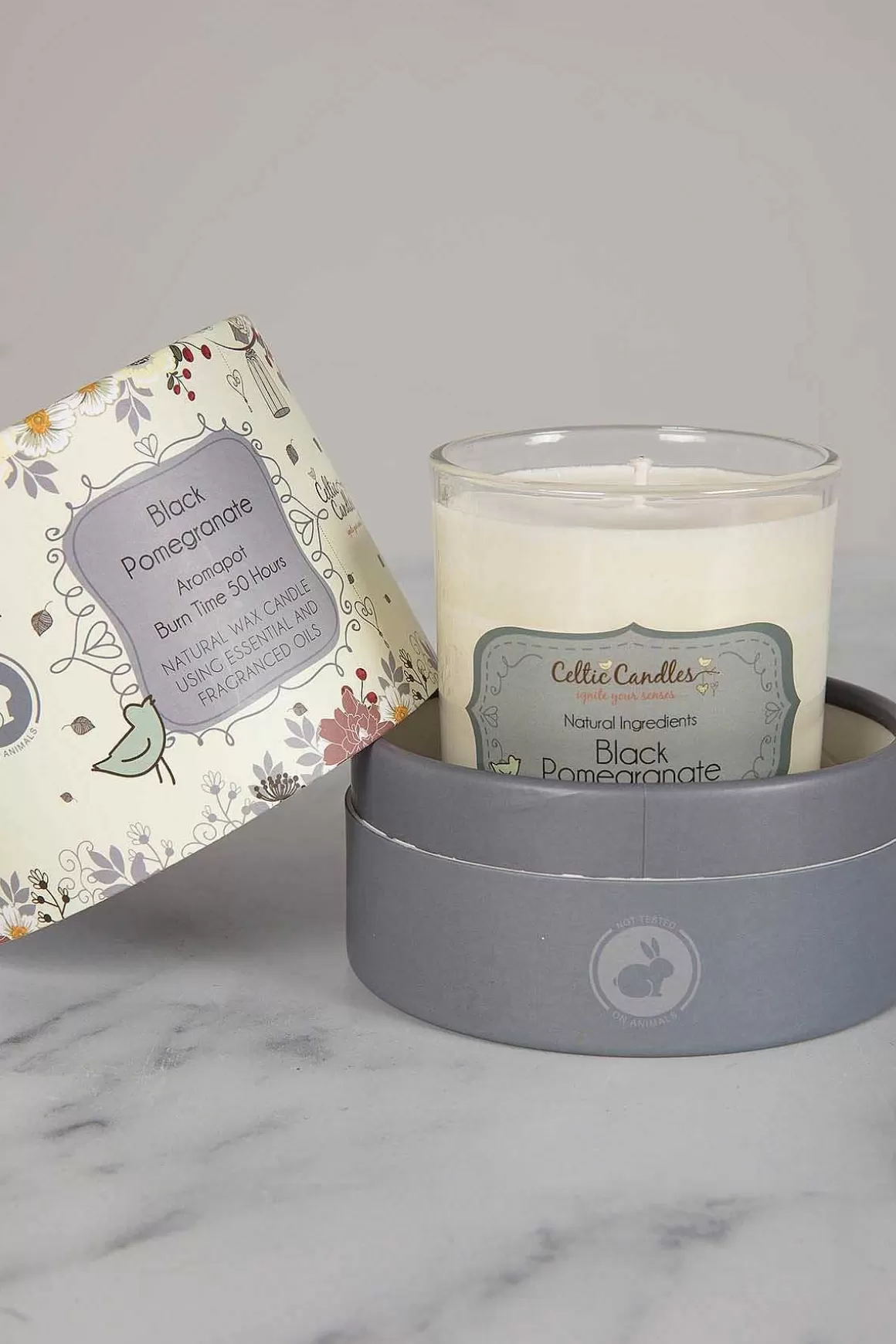 Celtic Candles Black Pomegranate Aromapot Round Tumbler 20Cl Best Sale