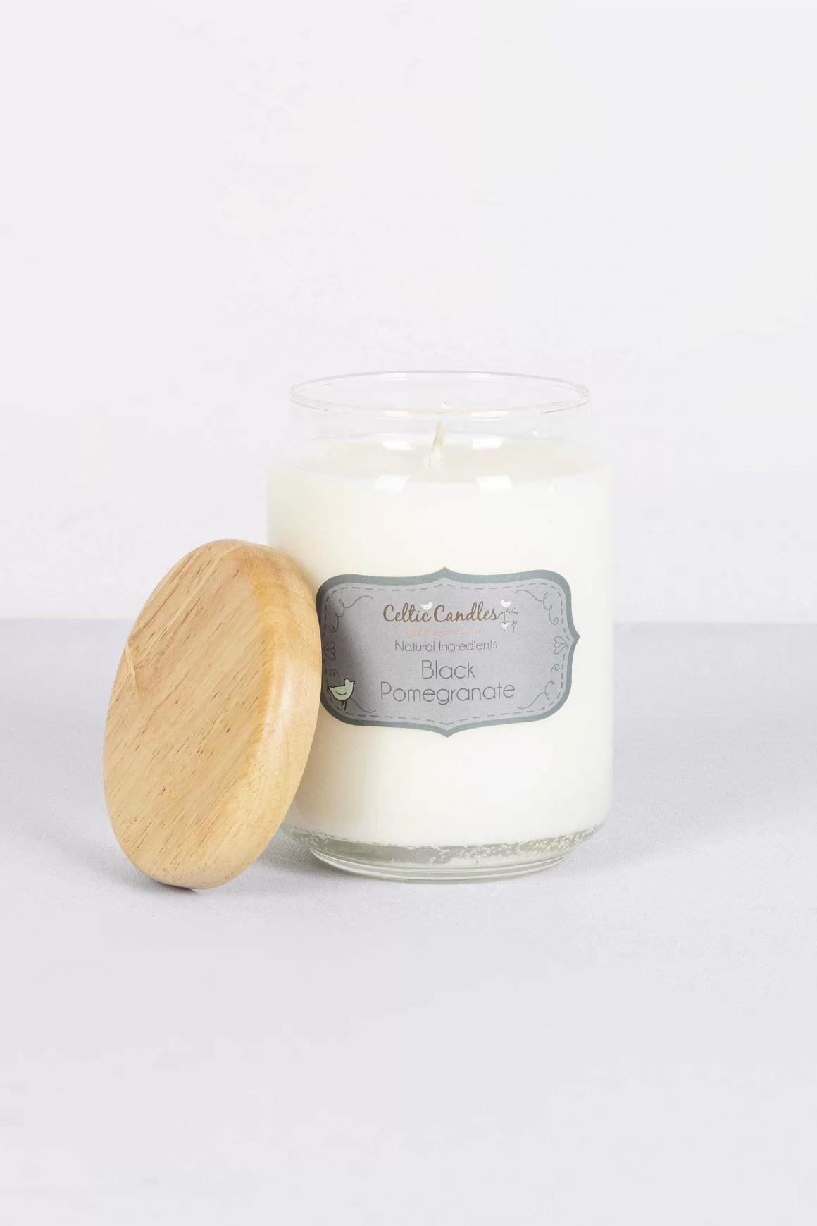 Celtic Candles Black Pomegranate Large Candle Jar New