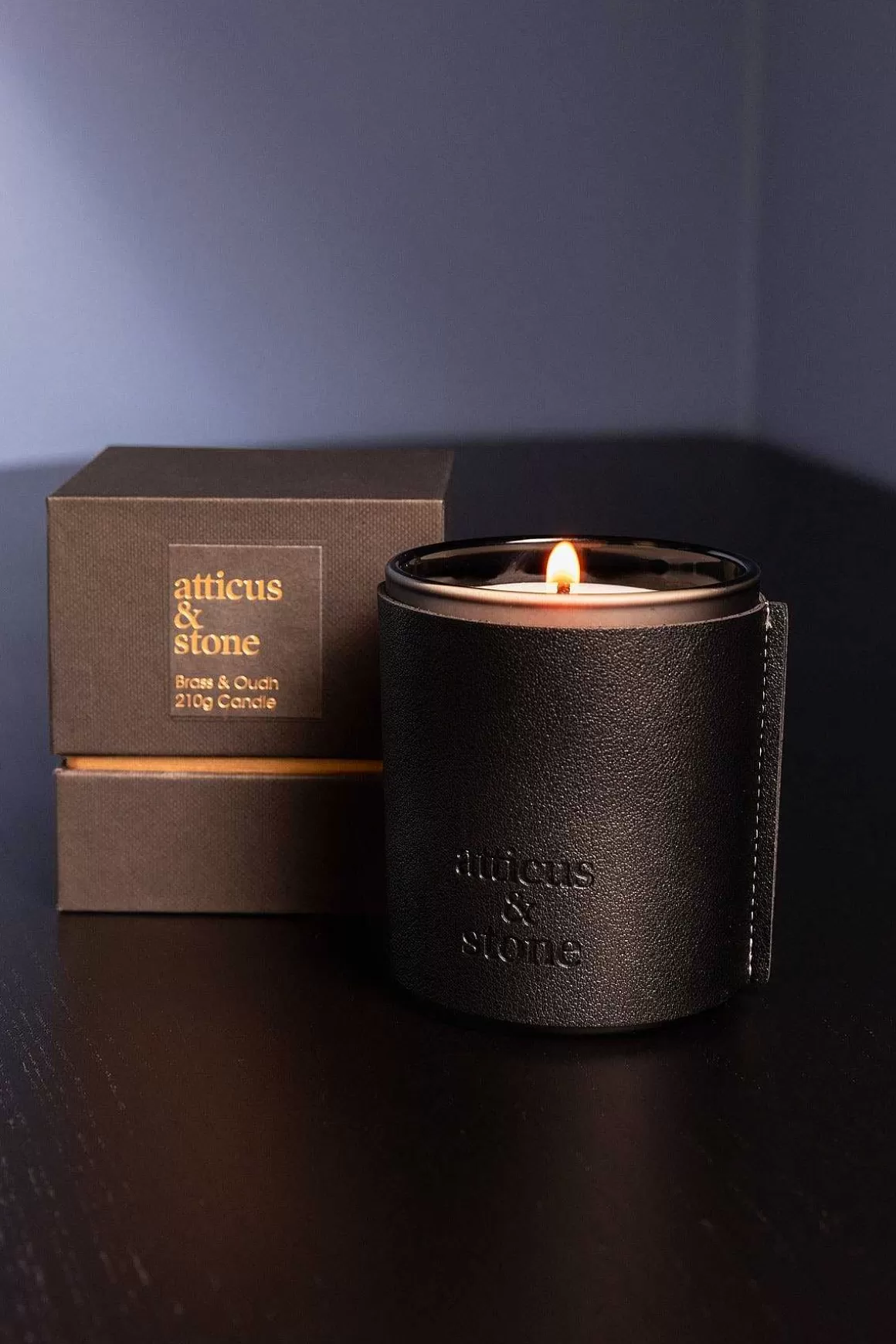 Atticus & Stone Brass And Oudh Candle Discount