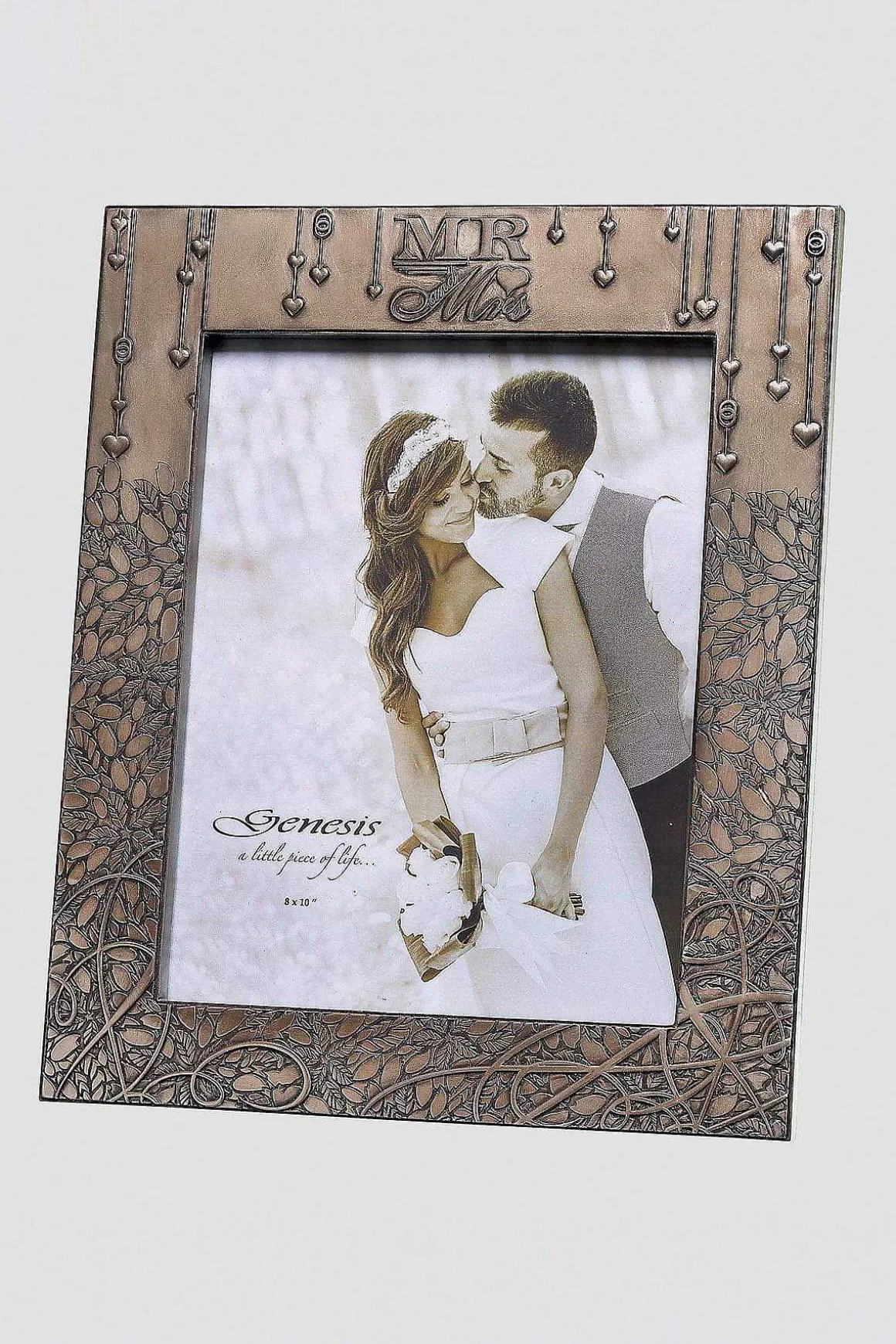 Genesis Bronze Mr & Mrs Wedding Frame Hot