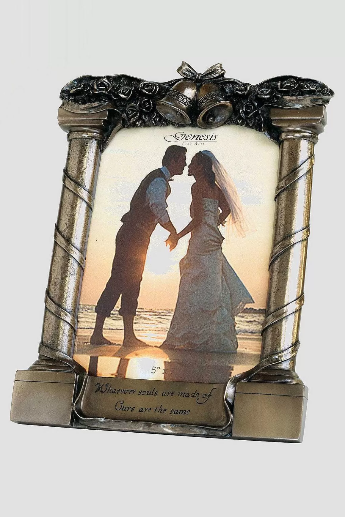 Genesis Bronze Scripted Wedding Frame New
