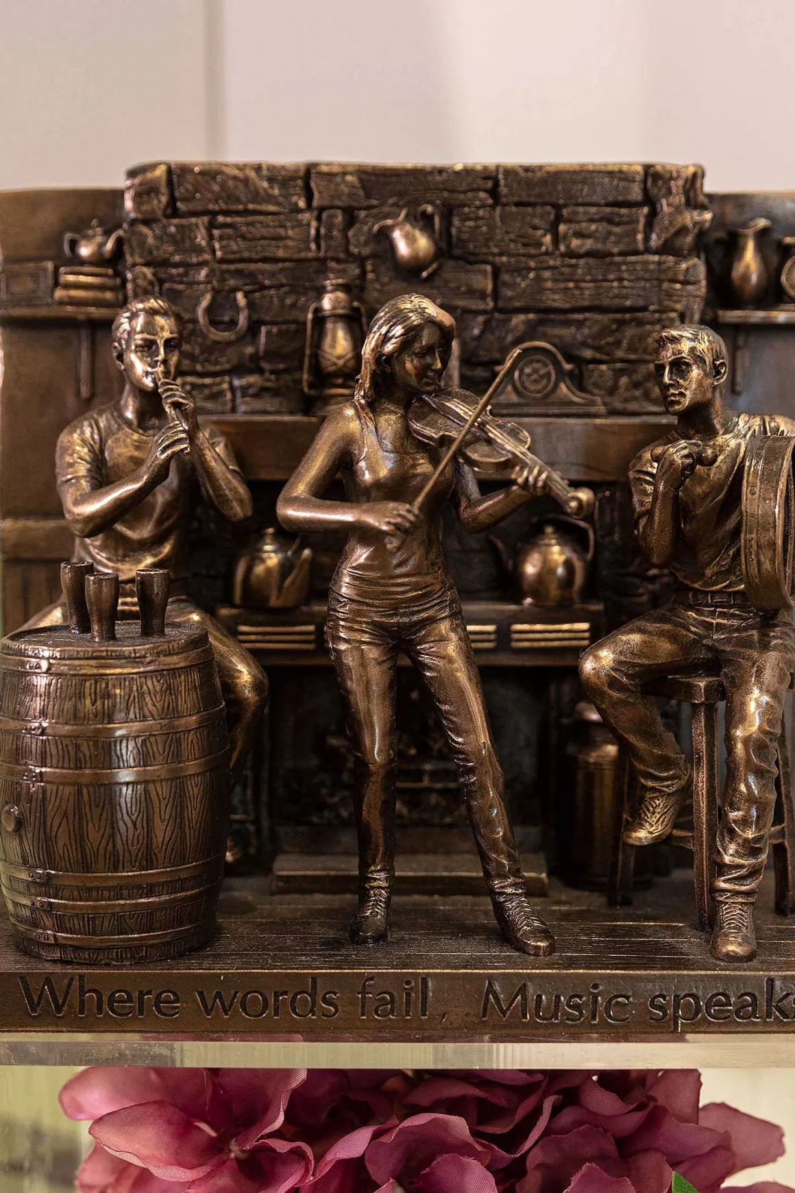 Genesis Bronze Session Sculpture Outlet