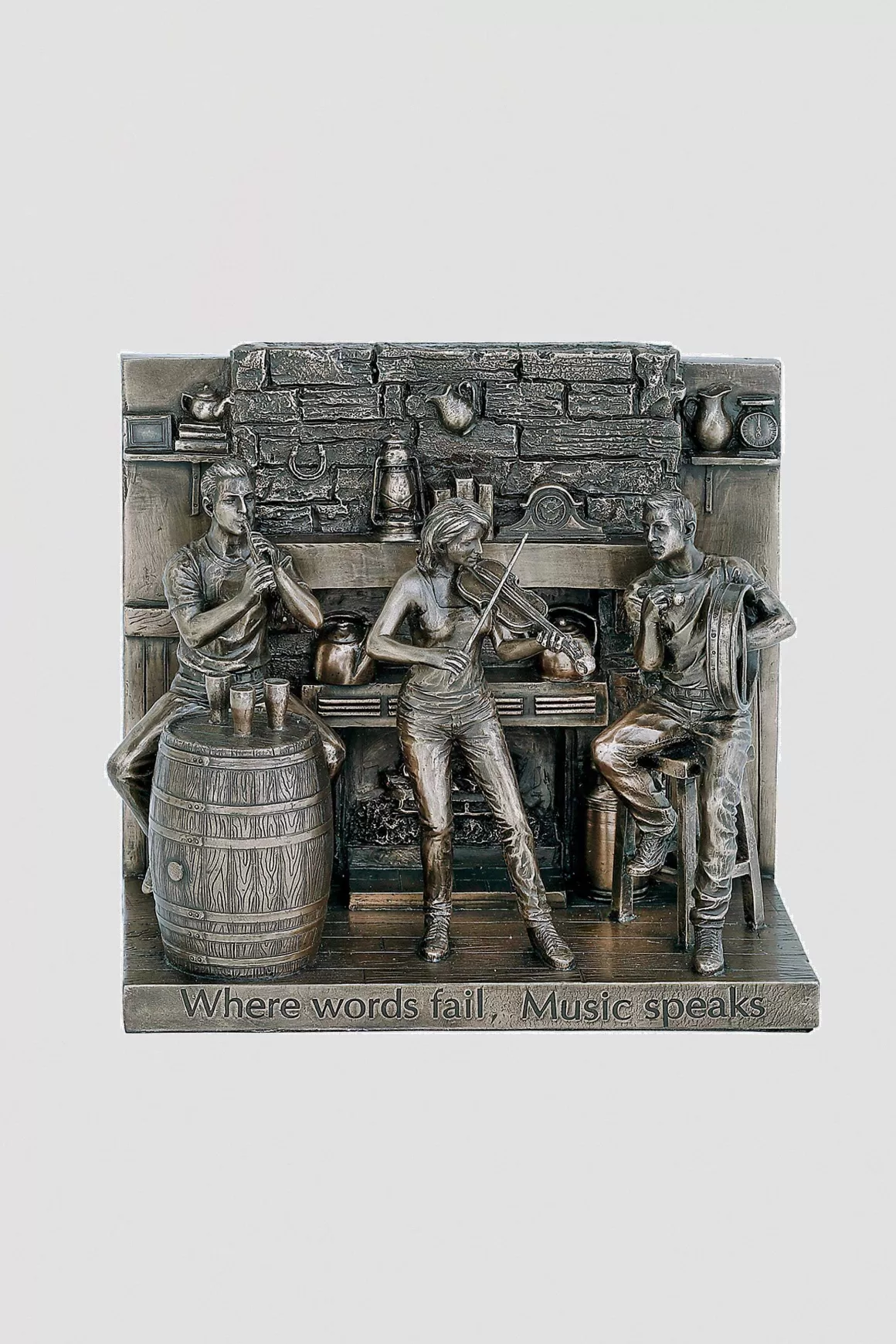 Genesis Bronze Session Sculpture Outlet
