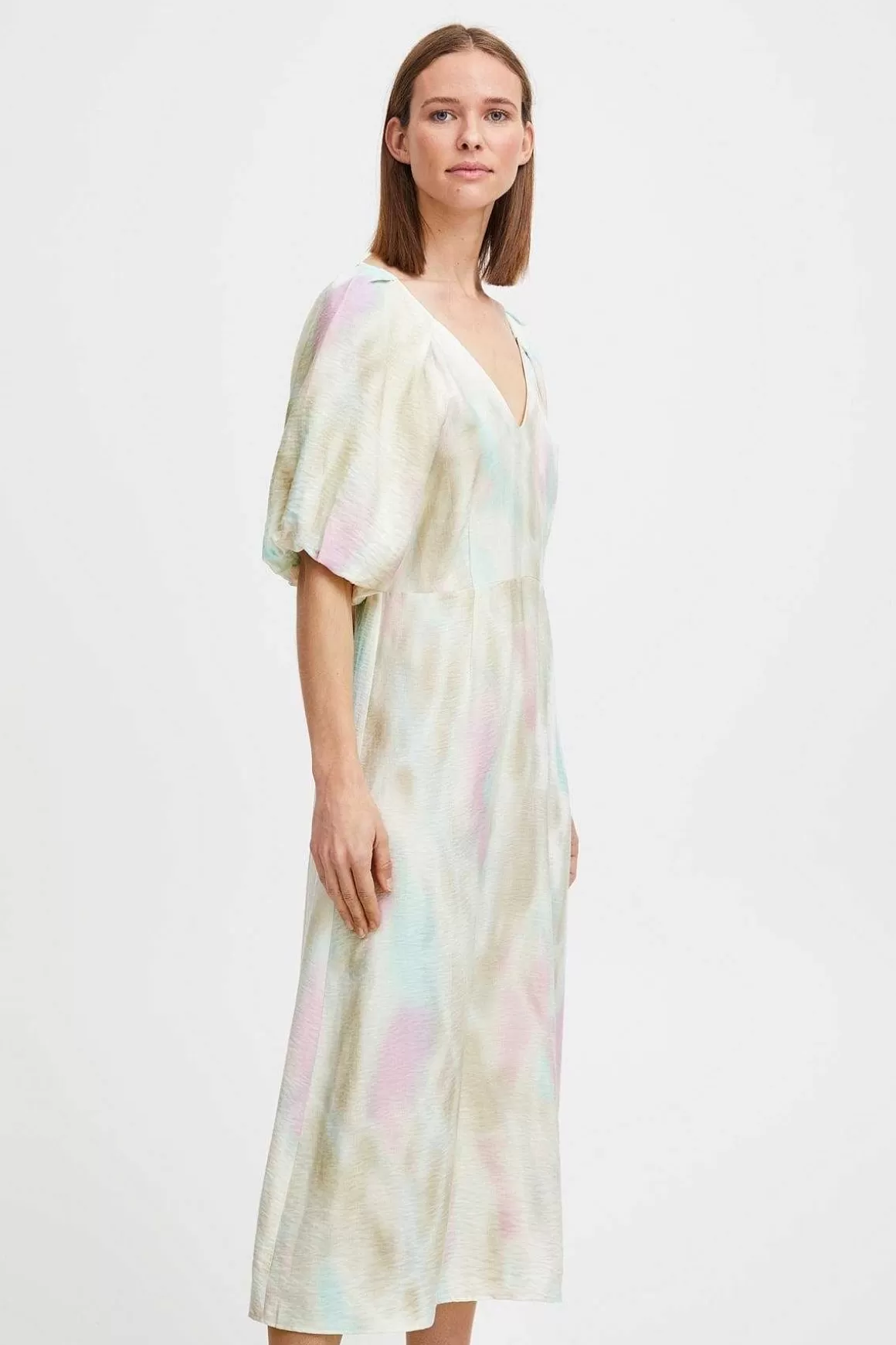 B.Young Byihamma Printed Midi Dress Best Sale