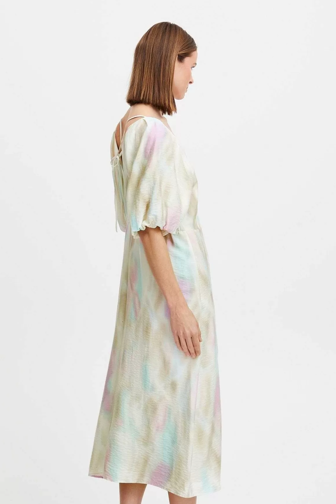 B.Young Byihamma Printed Midi Dress Best Sale