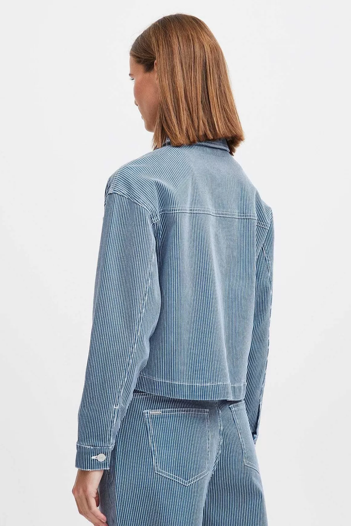 B.Young Bykasio Denim Shirt Jacket Shop