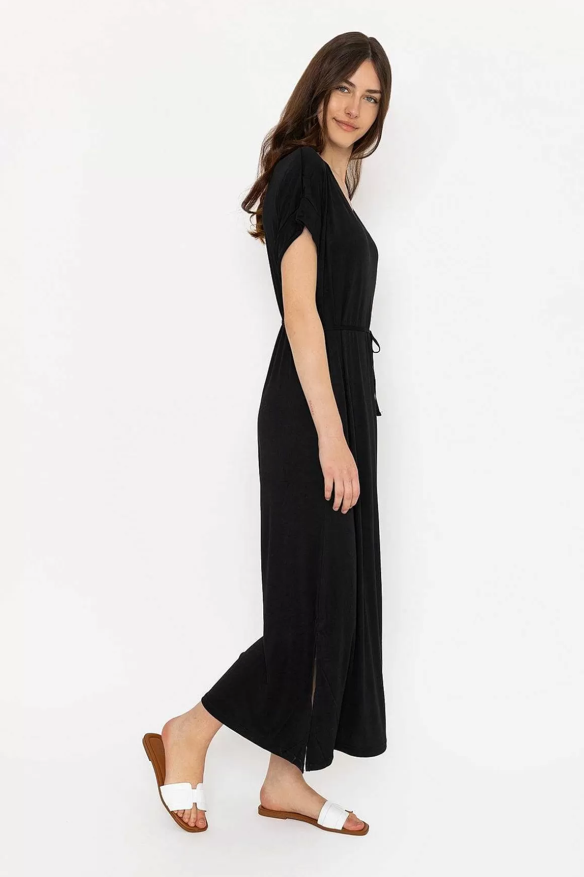 B.Young Bypireni Black Midi Dress Shop