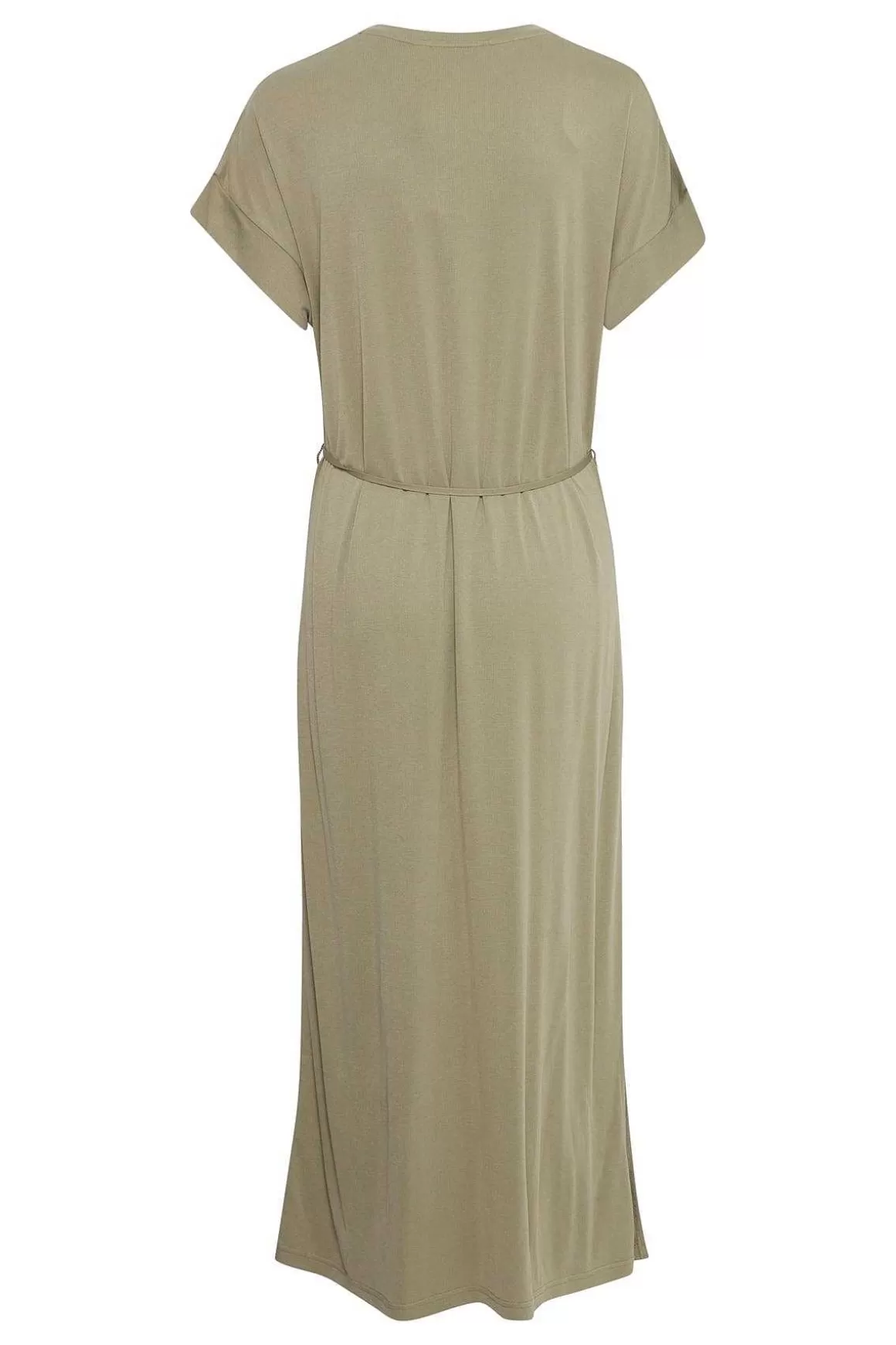 B.Young Bypireni Khaki Green Midi Dress New