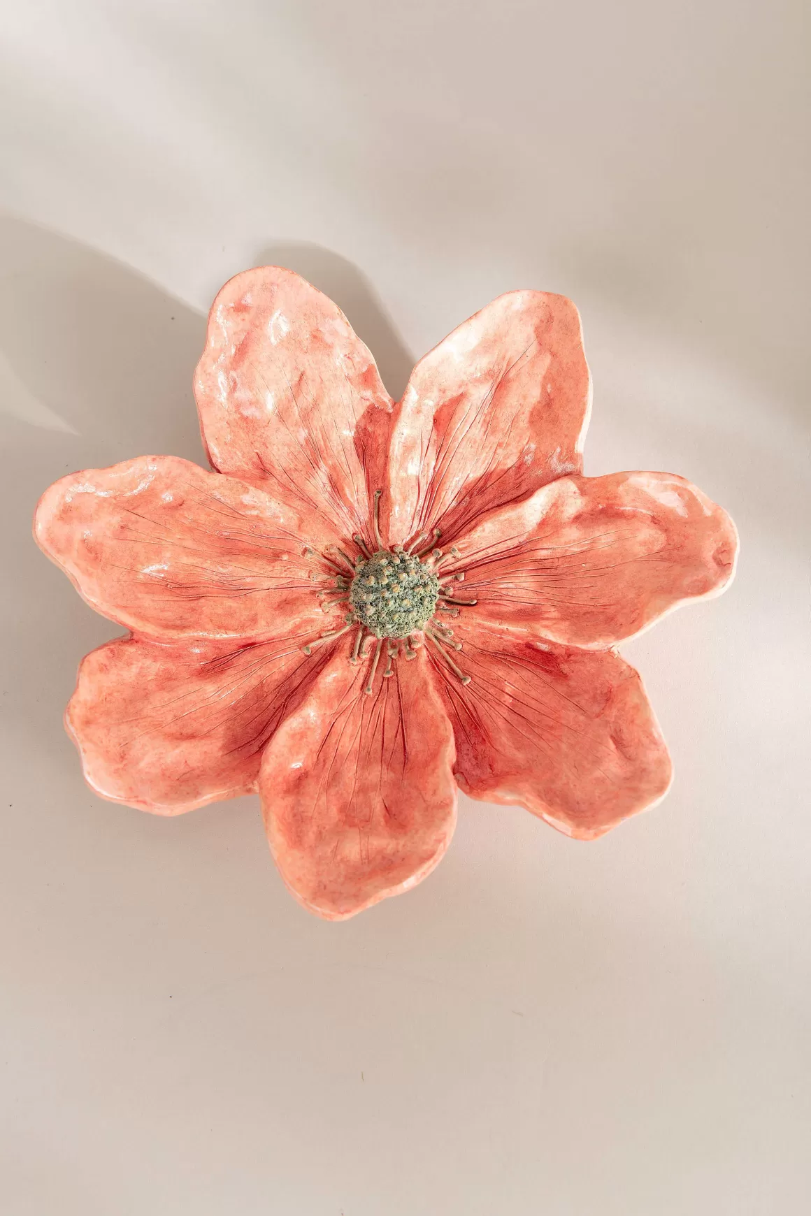 Carraig Donn HOME Ceramic Clematis Wall Plaque Fashion