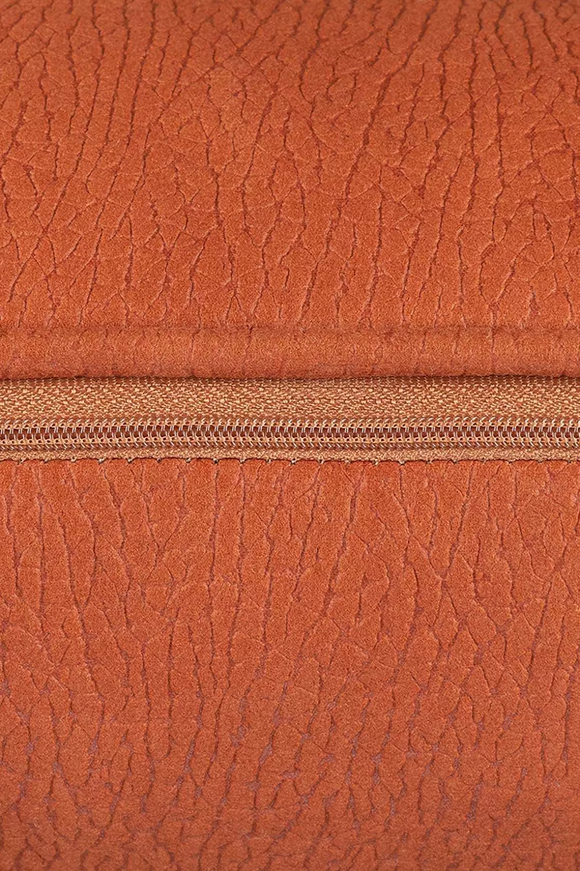 Scatter Box Chloe Orange Textured Cushion Outlet