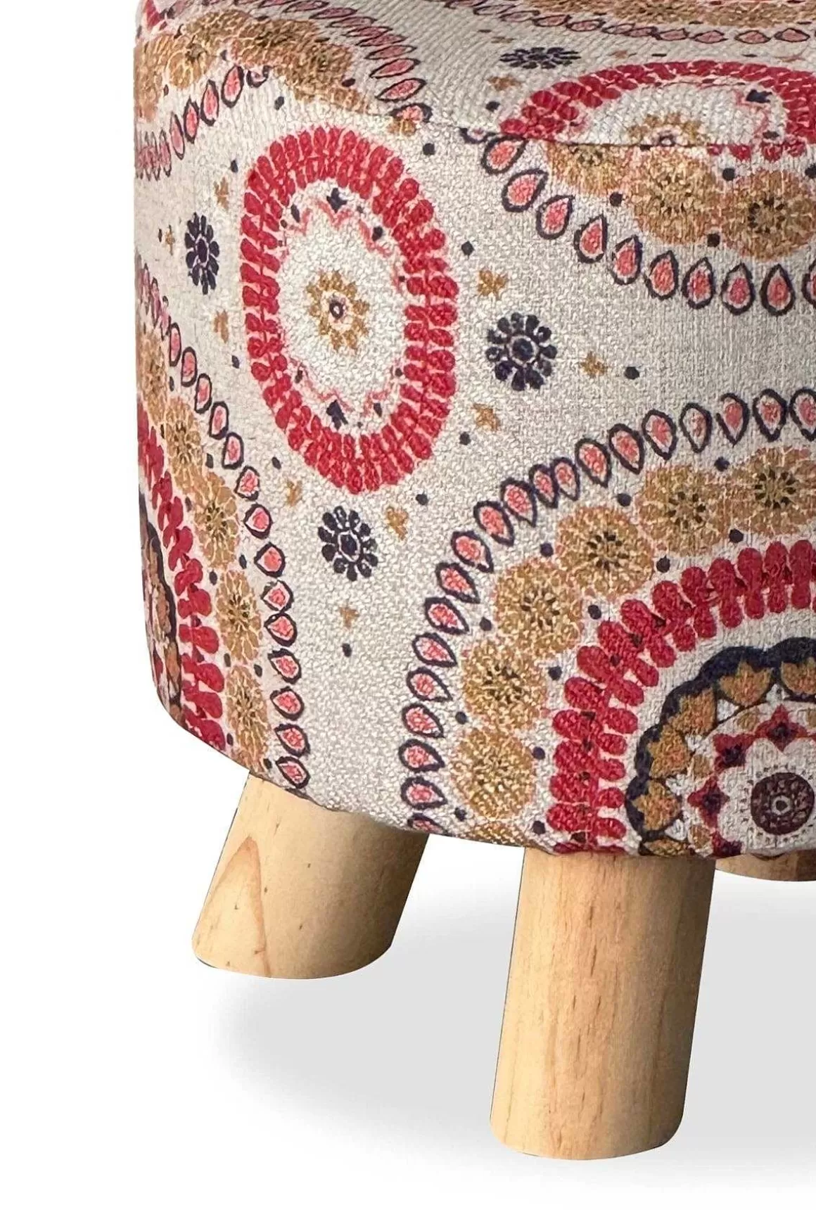 Carraig Donn HOME Circle Pattern Footstool Cheap