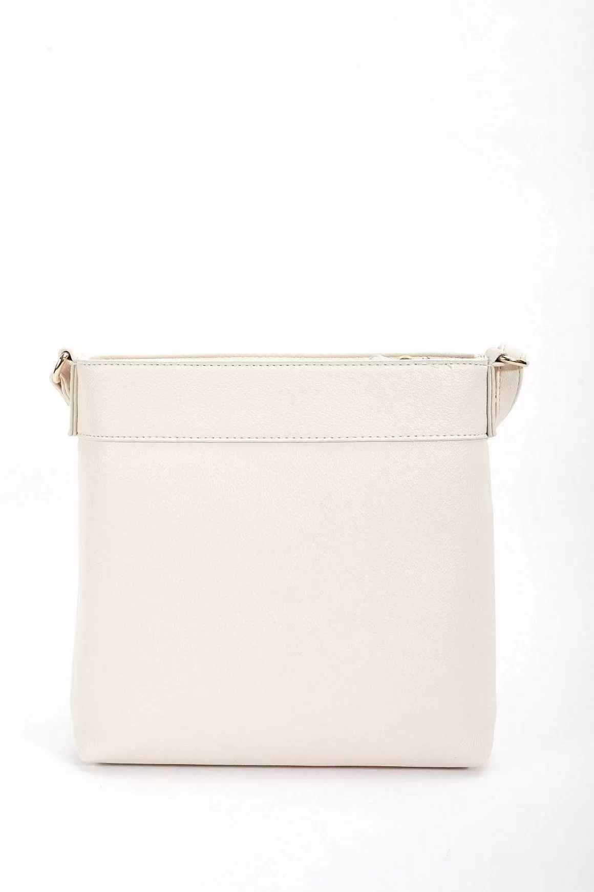 SOUL Accessories Classic Crossbody Front Zip Bag In Cream Shop