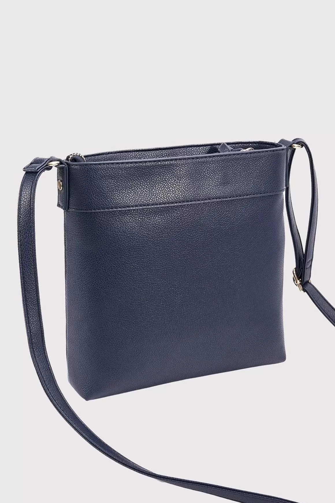 SOUL Accessories Classic Crossbody Front Zip Bag In Navy Shop