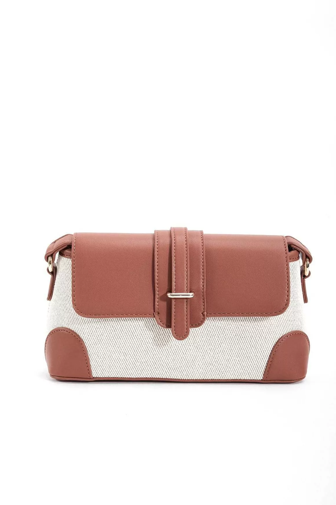 SOUL Accessories Contrast Top Shoulder Bag In Tan Hot