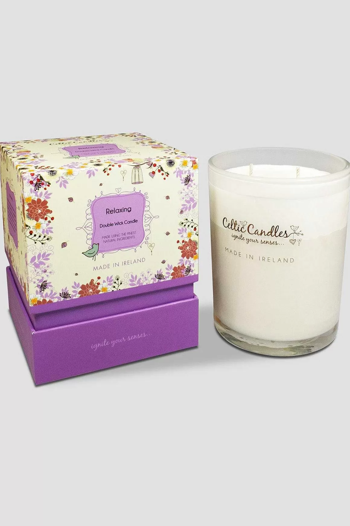 Celtic Candles Double Wick Relaxing Candle Store