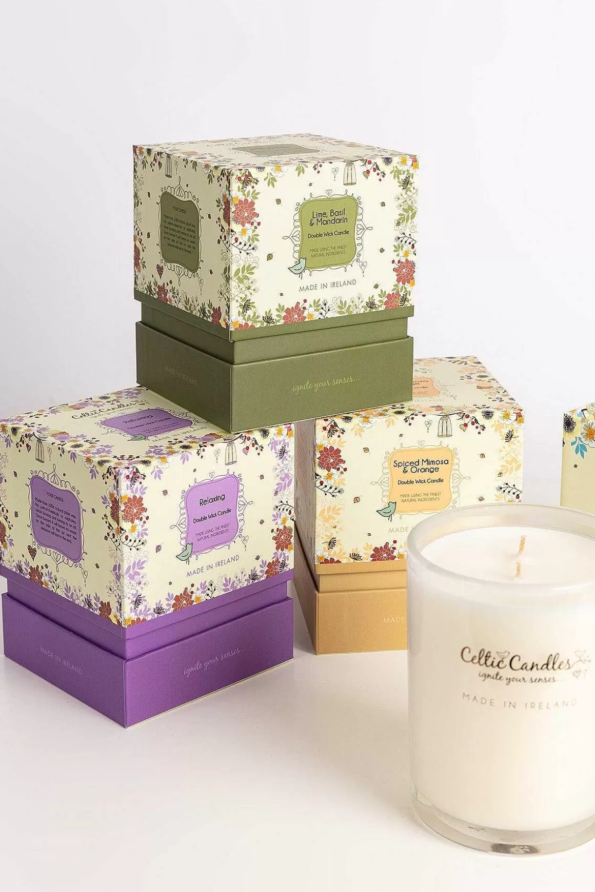 Celtic Candles Double Wick Relaxing Candle Store