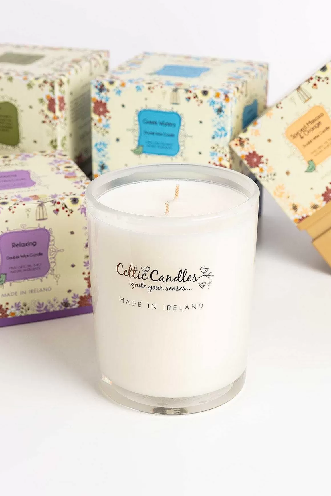 Celtic Candles Double Wick Spiced Mimosa Candle Discount