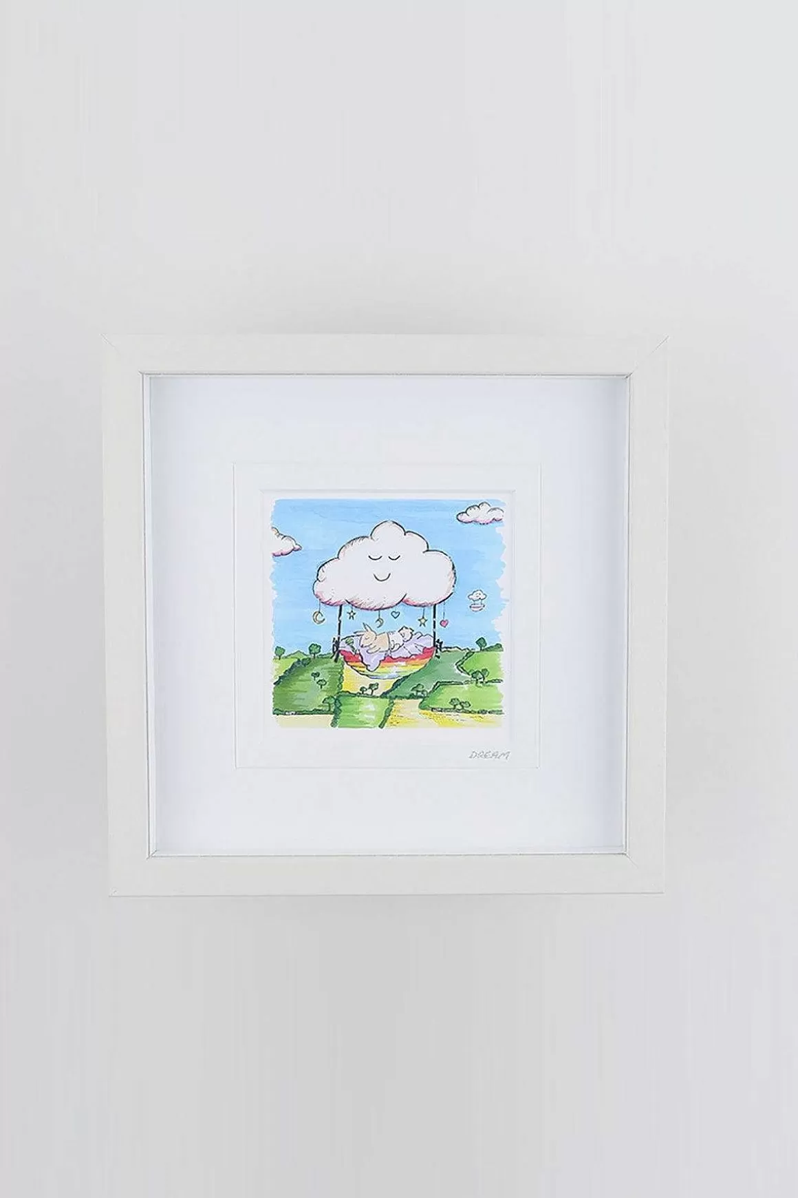 Blue Shoe Gallery Dream Small Framed Art Print Best Sale