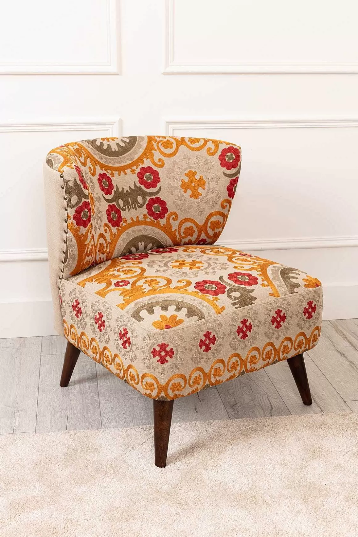 Carraig Donn HOME Elizabeth Embroidered Chair Hot