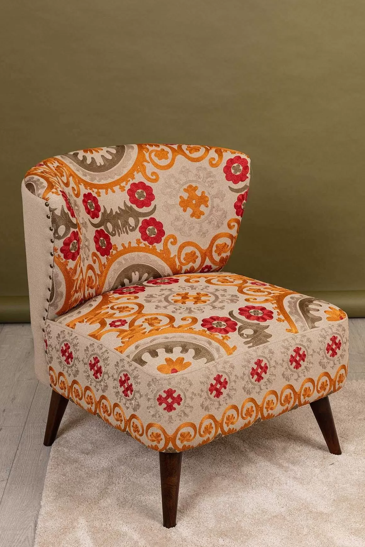Carraig Donn HOME Elizabeth Embroidered Chair Hot