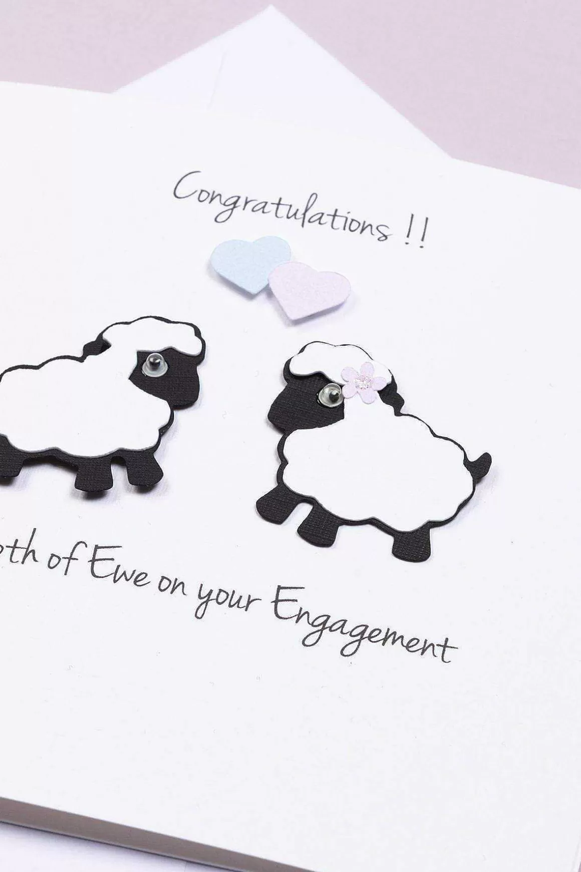 Simply Special Engaged Handmade Card Fashion