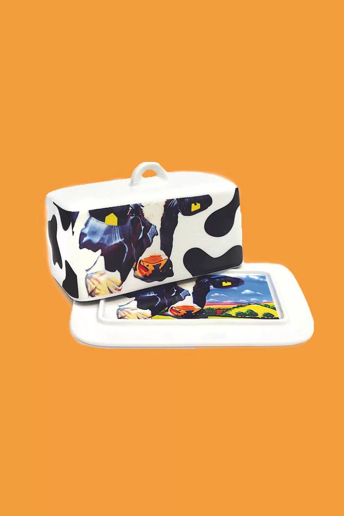 Tipperary Crystal Gift Eoin O Connor Ceramic Butter Dish Hot