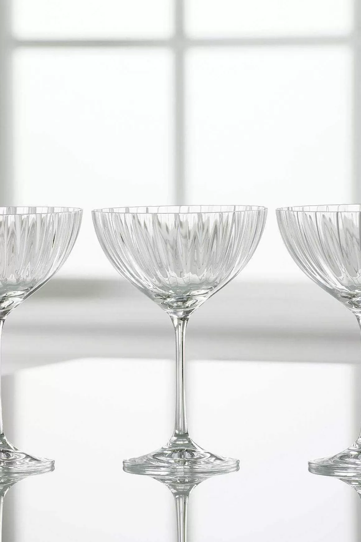 Galway Crystal Erne Champagne Saucer Set Discount