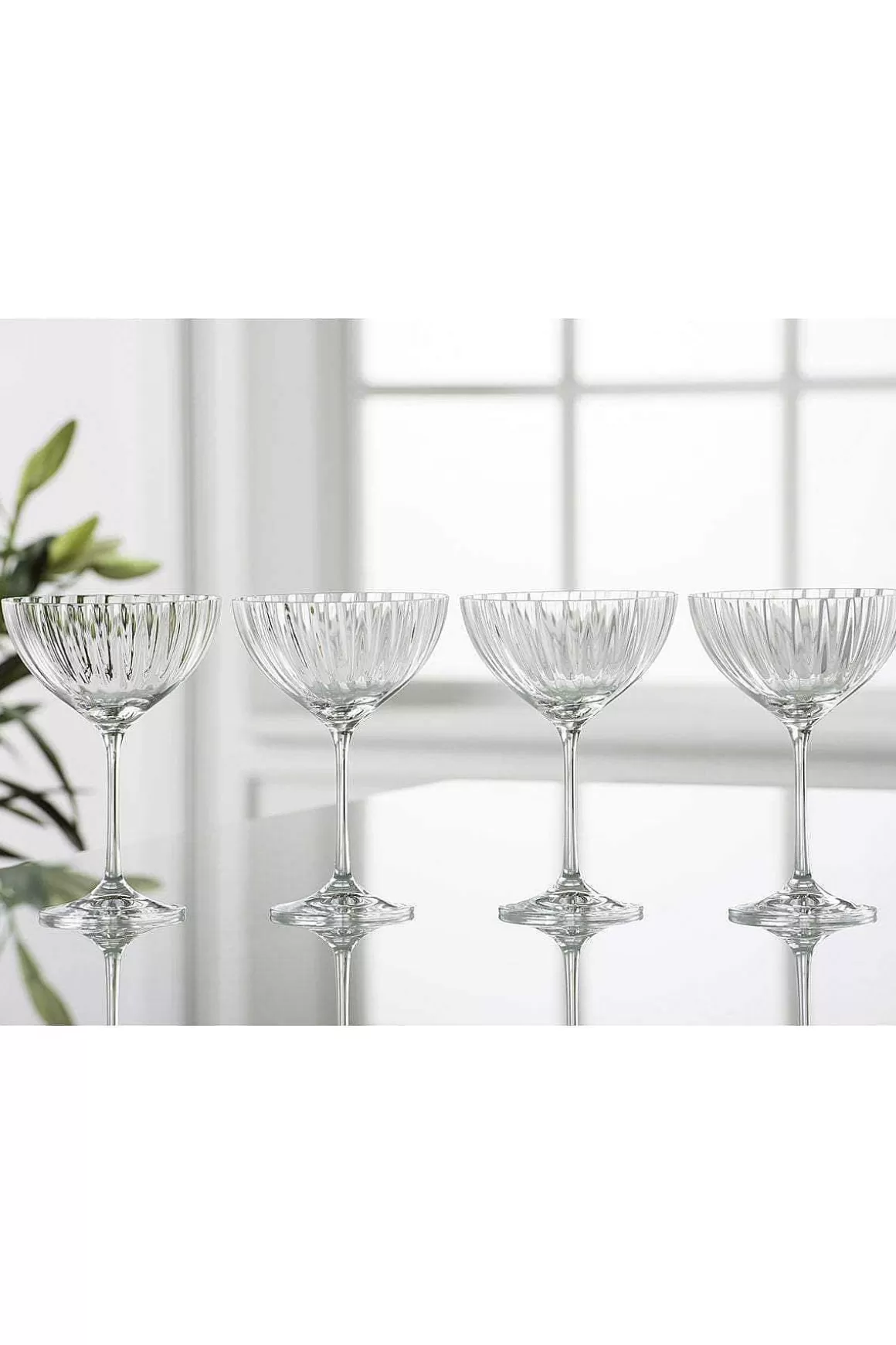 Galway Crystal Erne Champagne Saucer Set Discount
