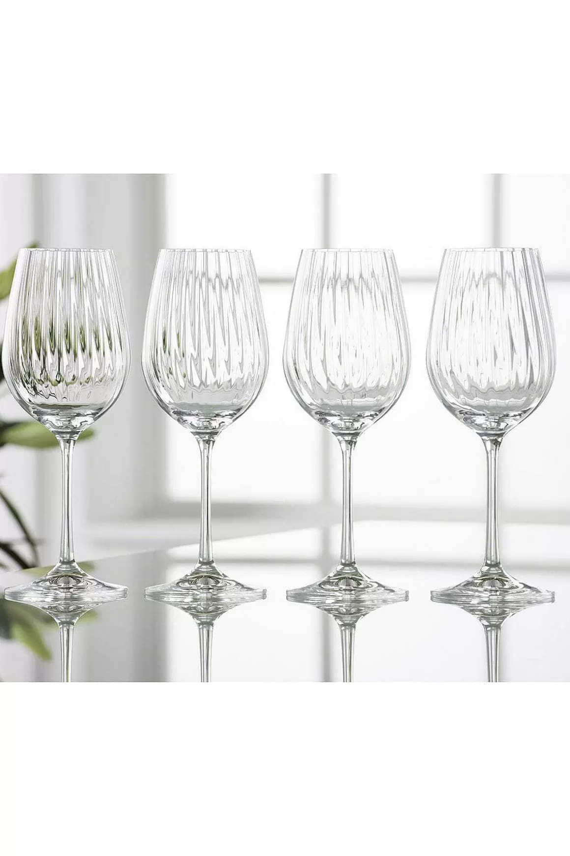 Galway Crystal Erne Wine Glass Set Of 4 Outlet