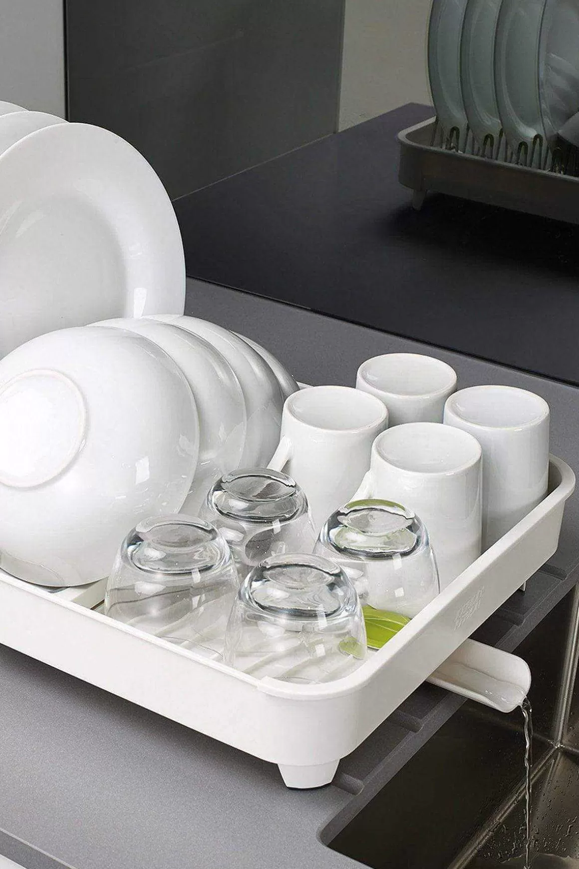 Joseph Joseph Extendable Dish Rack In White Flash Sale