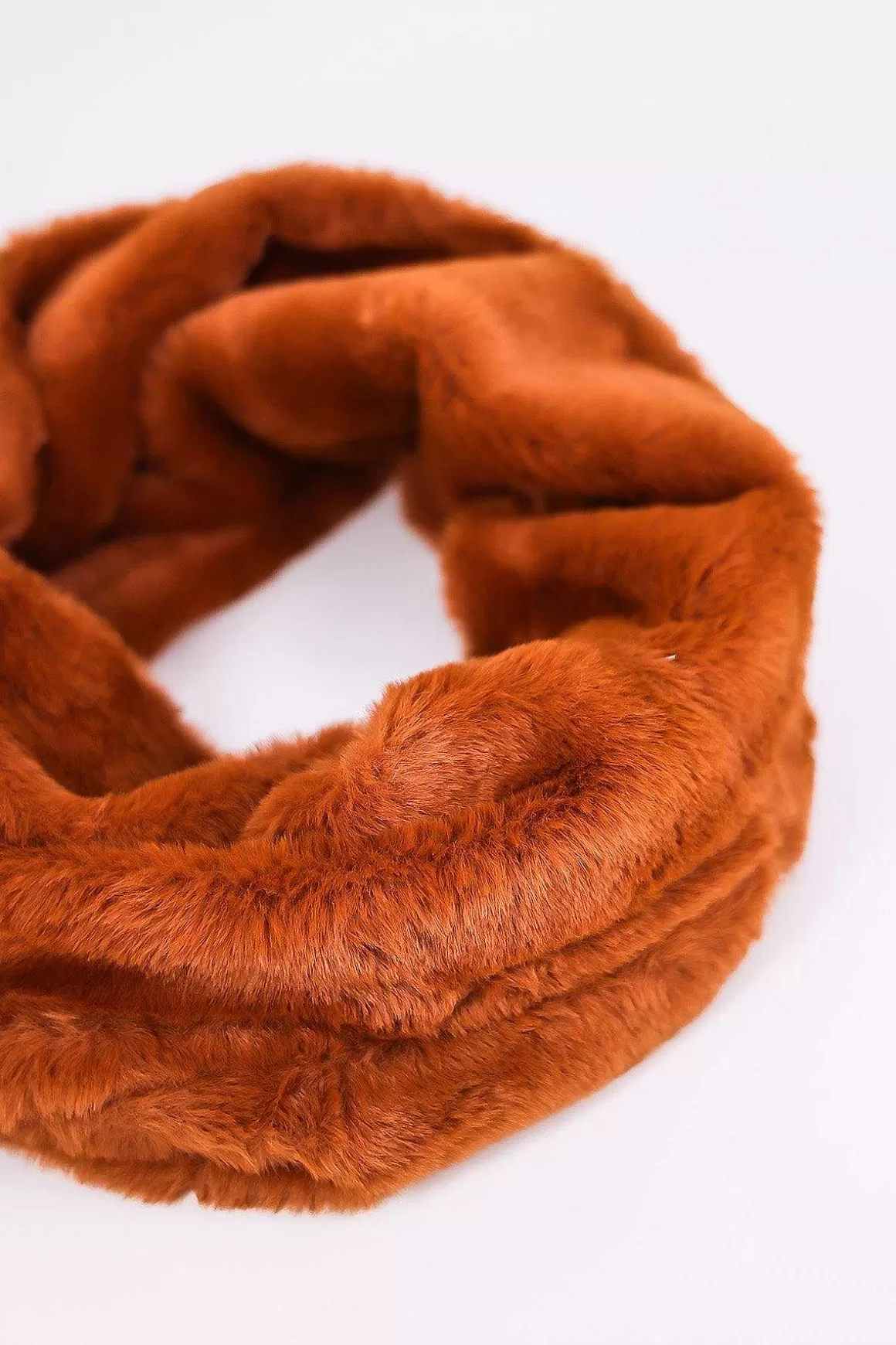 SOUL Accessories Faux Fur Snood In Tan Shop