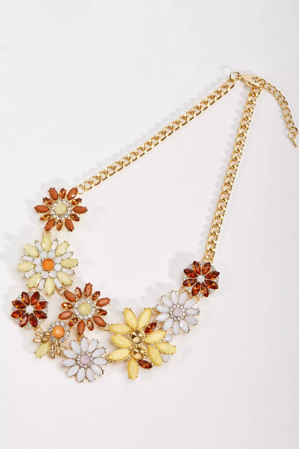 Soul Jewellery Floral Gold Necklace New