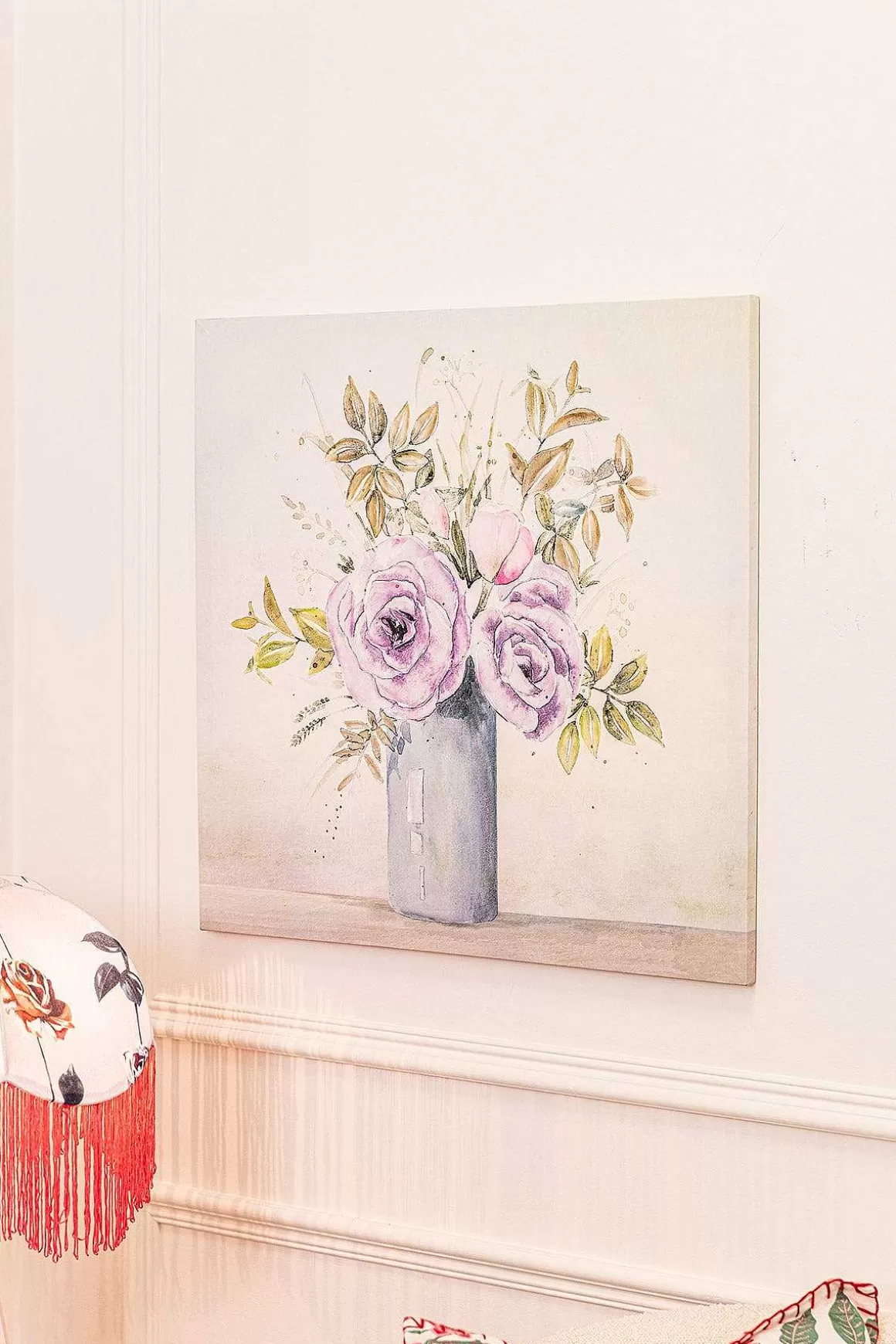 Carraig Donn HOME Floral Posy Jar Canvas Wall Art Store