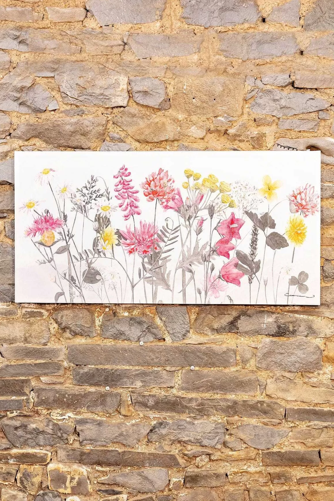 Carraig Donn HOME Floral Spray Canvas Wall Art Clearance