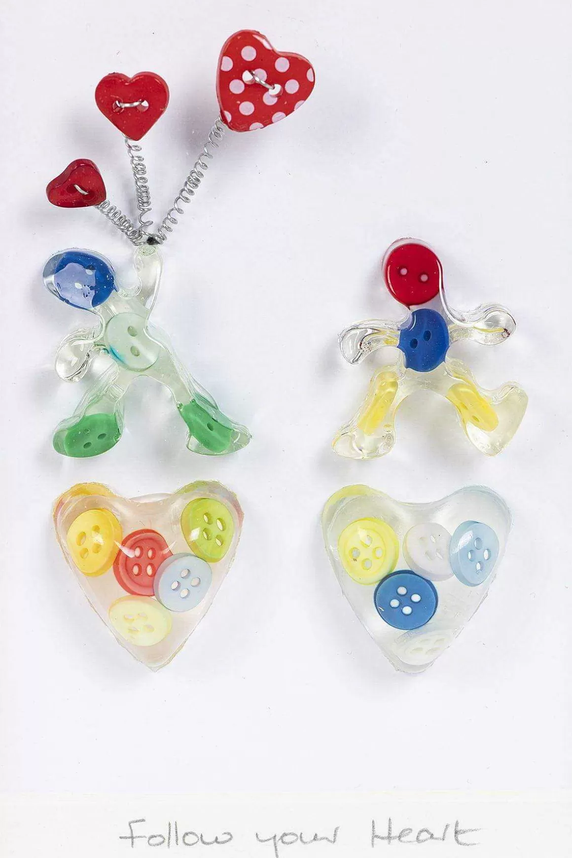 Button Studio Follow Your Heart Small Fashion