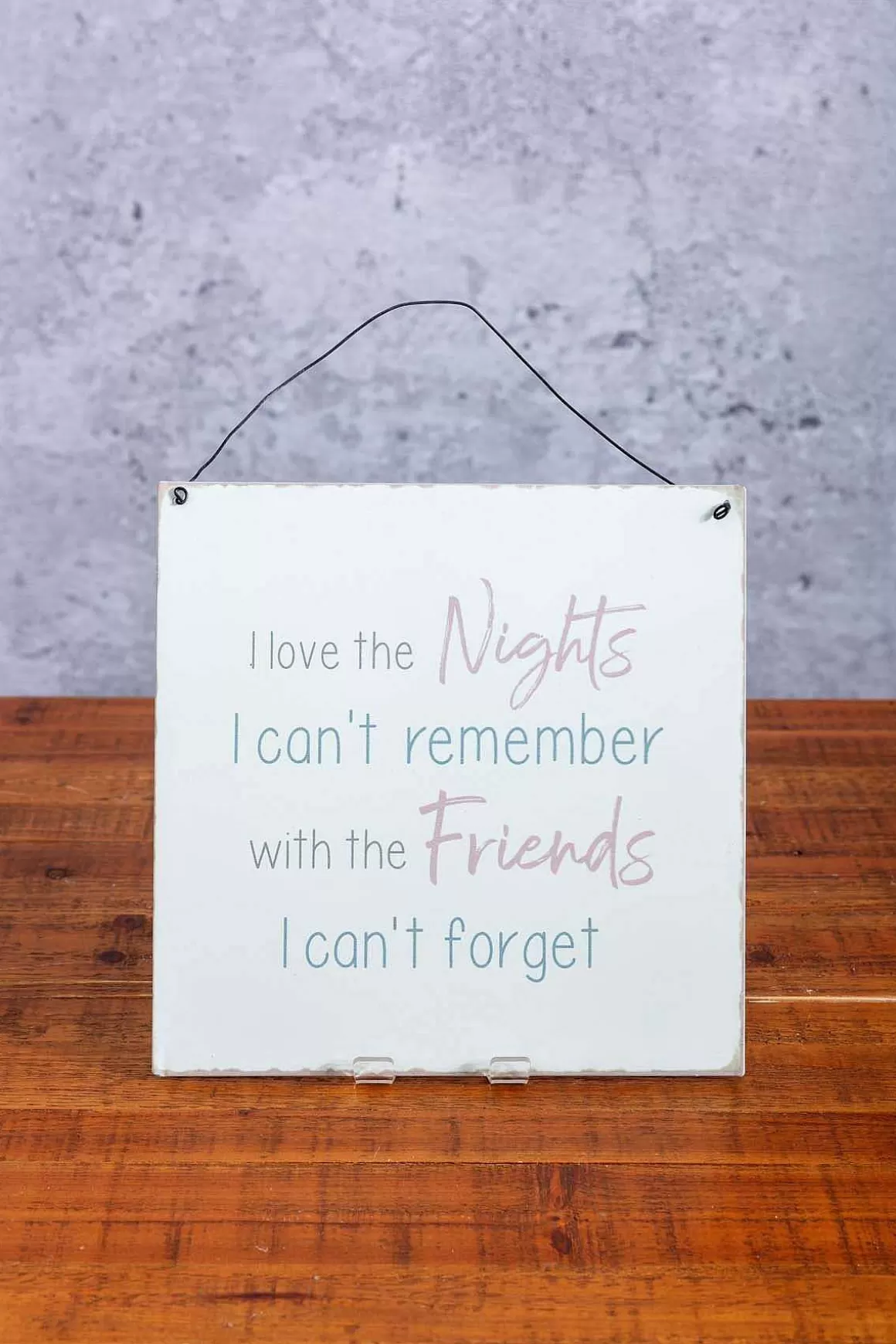 Carraig Donn HOME Friends Plaque Discount