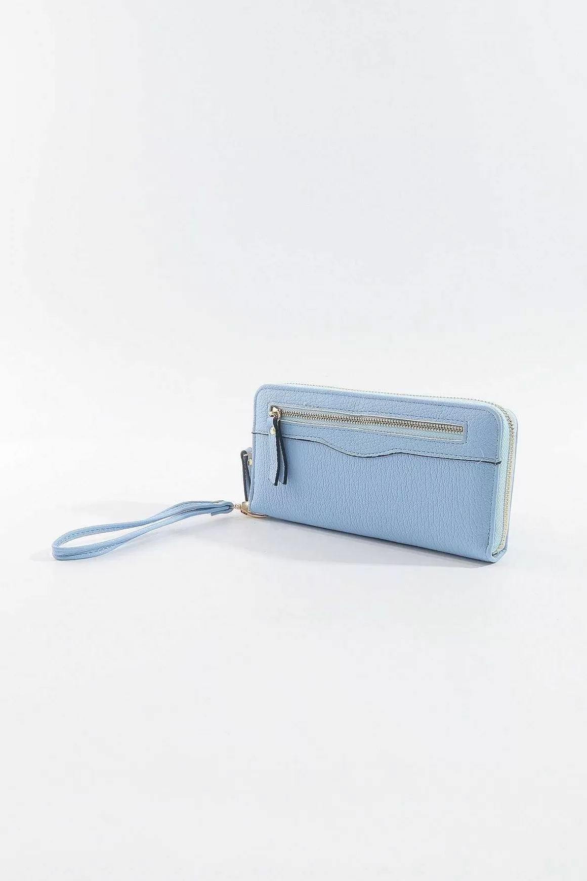 SOUL Accessories Front Zip Purse In Blue Best Sale