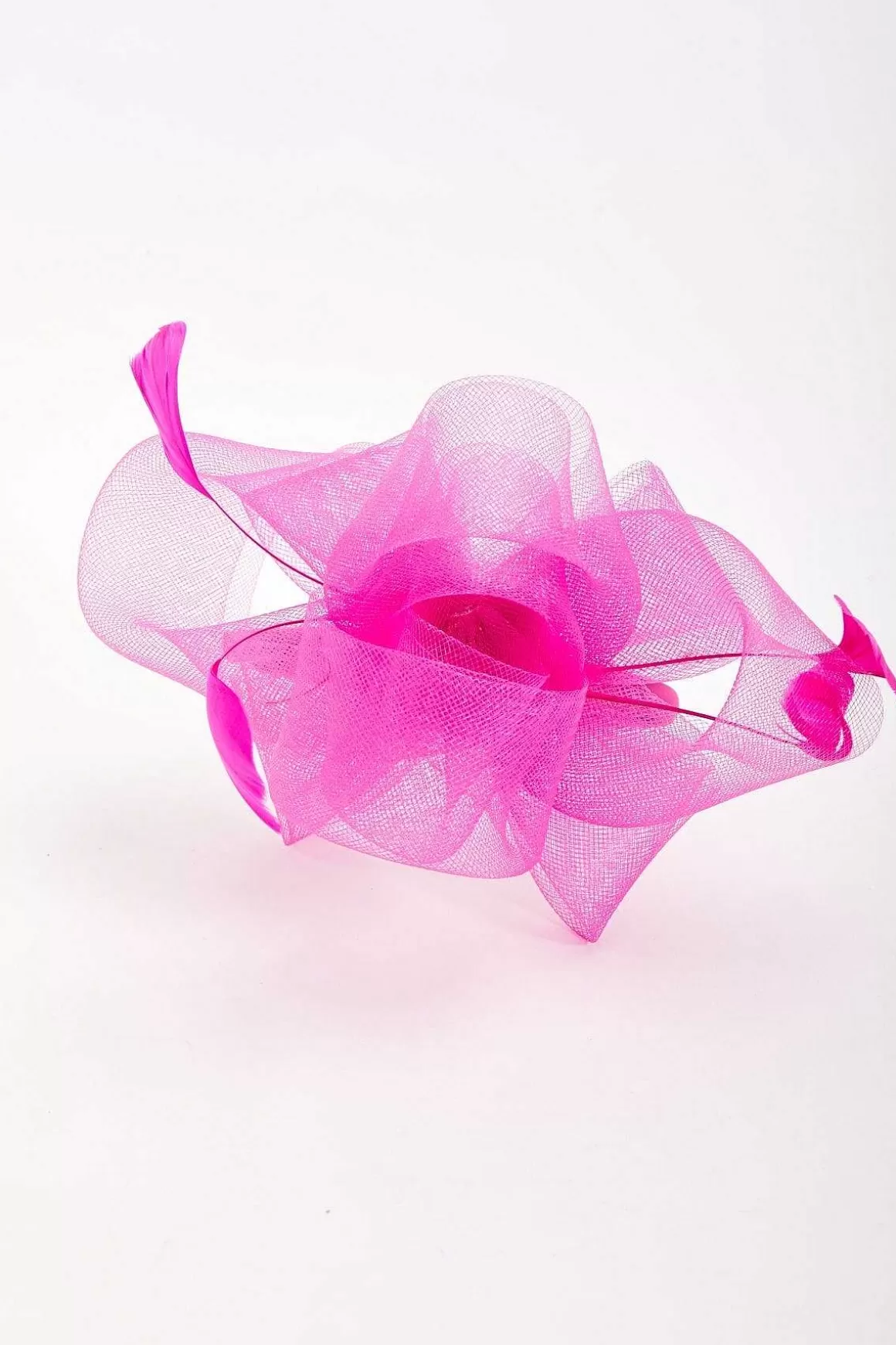SOUL Accessories Fuchsia Hairband Fascinator With Feathers Sale